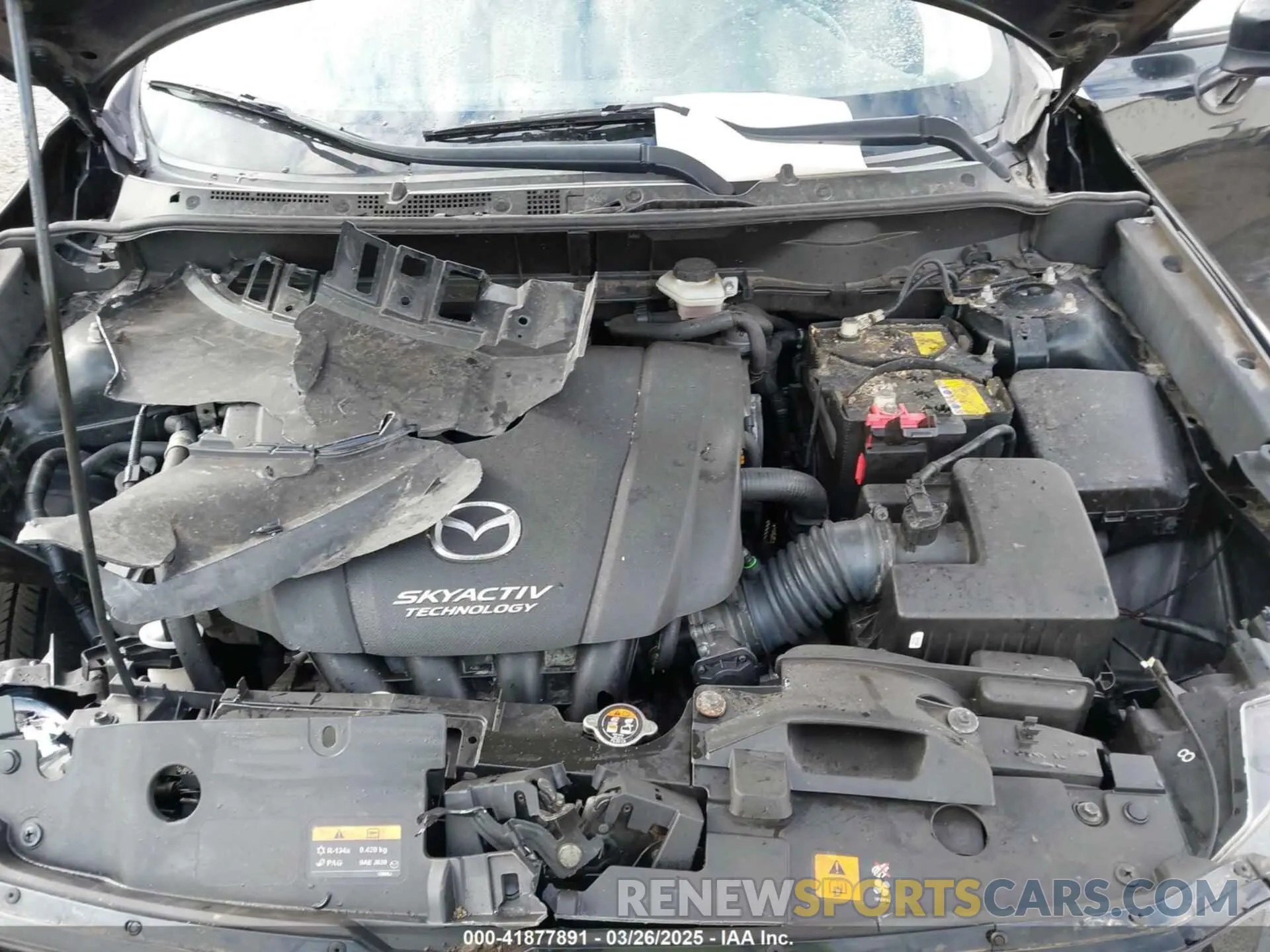10 fotografías del automóvil dañado JM1DKFC79K0441751 MAZDA CX-3 2019
