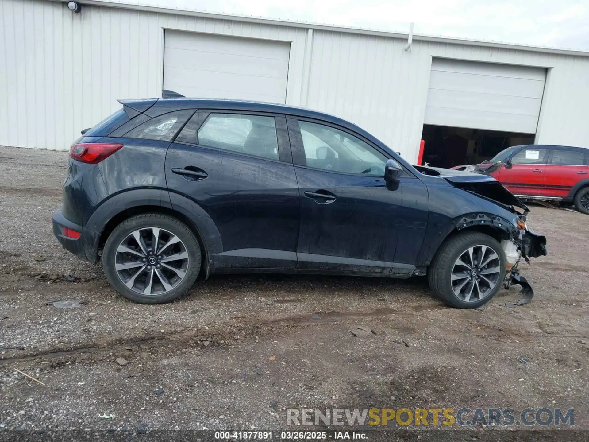 13 fotografías del automóvil dañado JM1DKFC79K0441751 MAZDA CX-3 2019