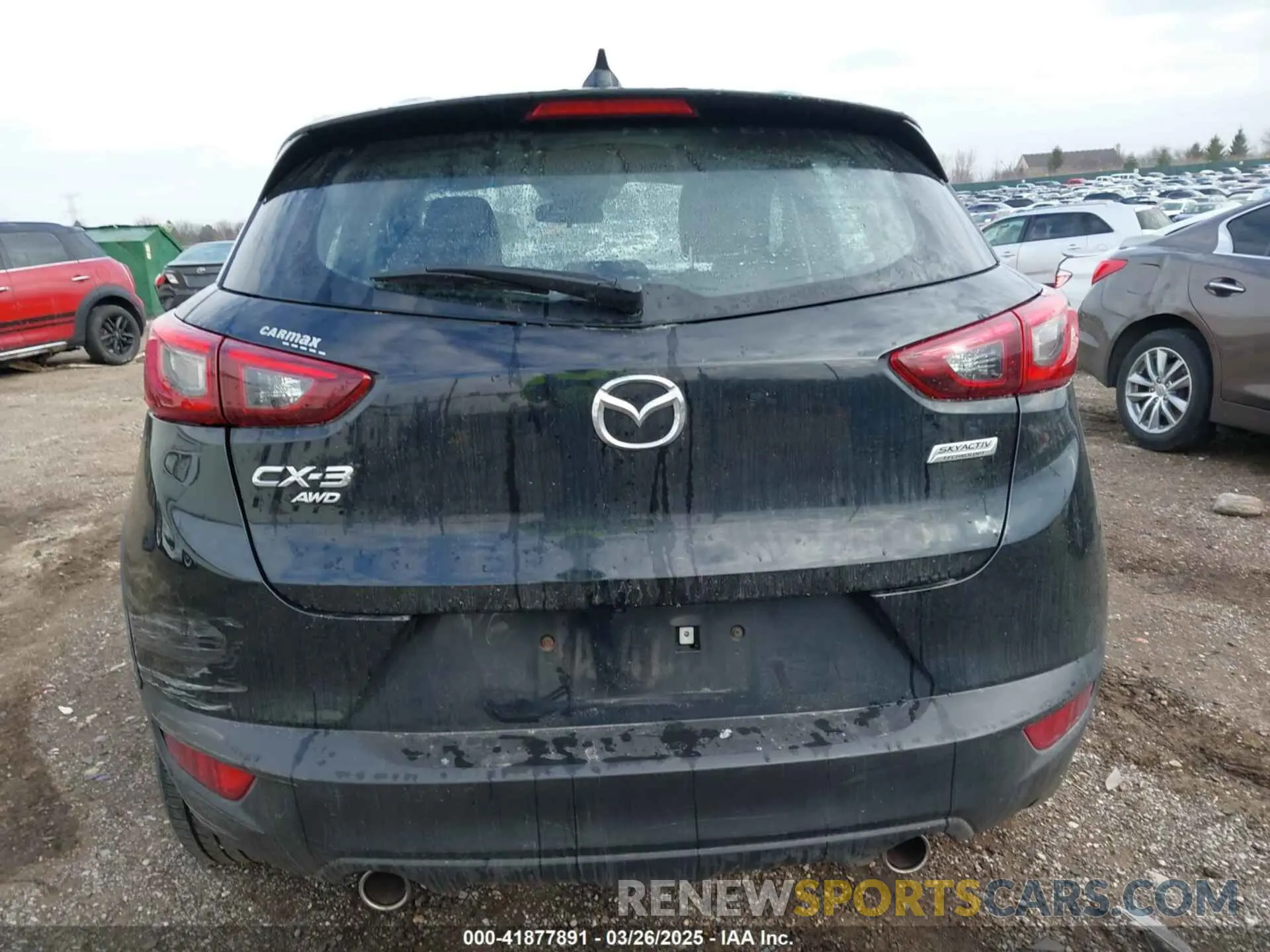 16 fotografías del automóvil dañado JM1DKFC79K0441751 MAZDA CX-3 2019