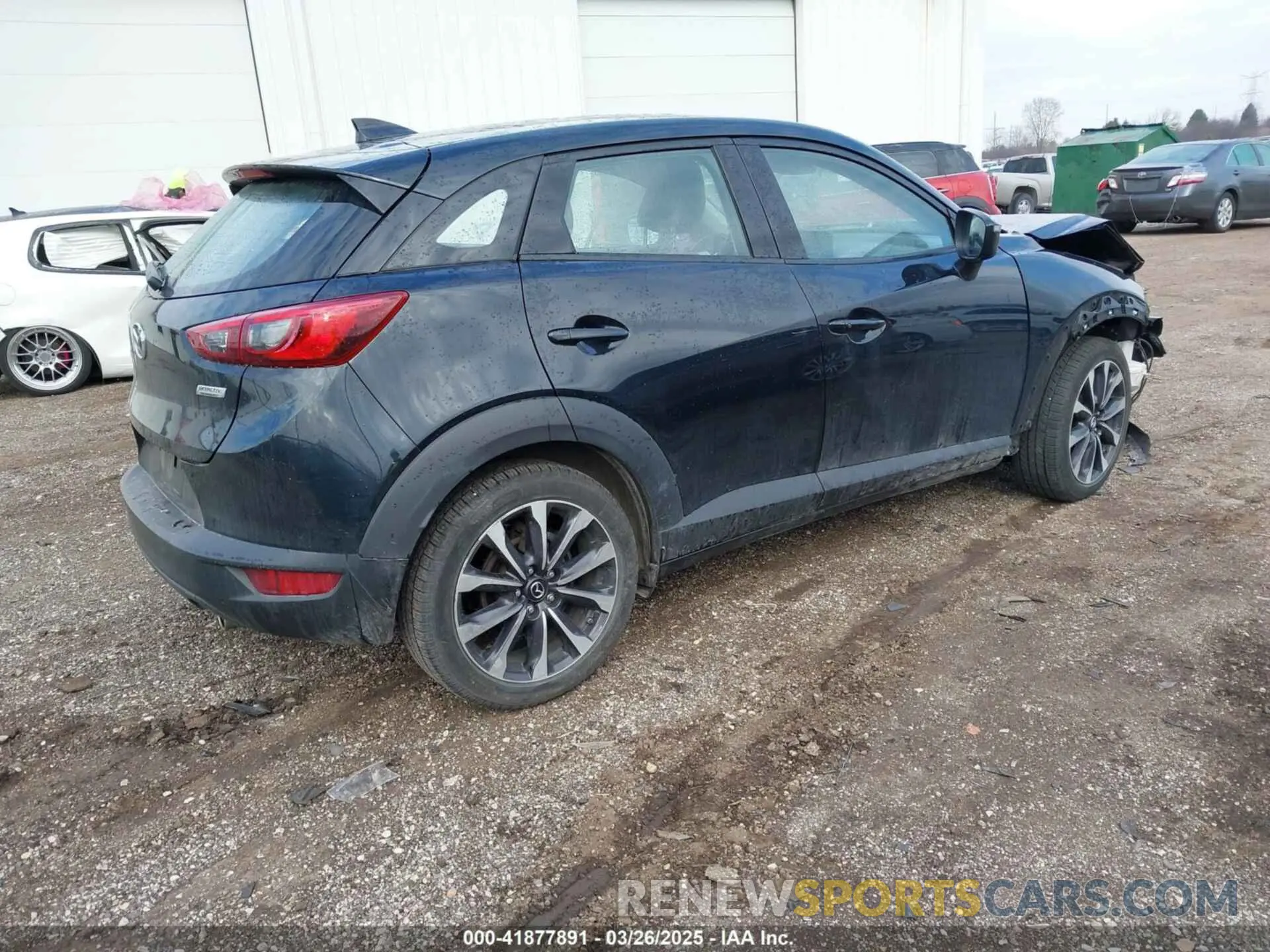 4 fotografías del automóvil dañado JM1DKFC79K0441751 MAZDA CX-3 2019