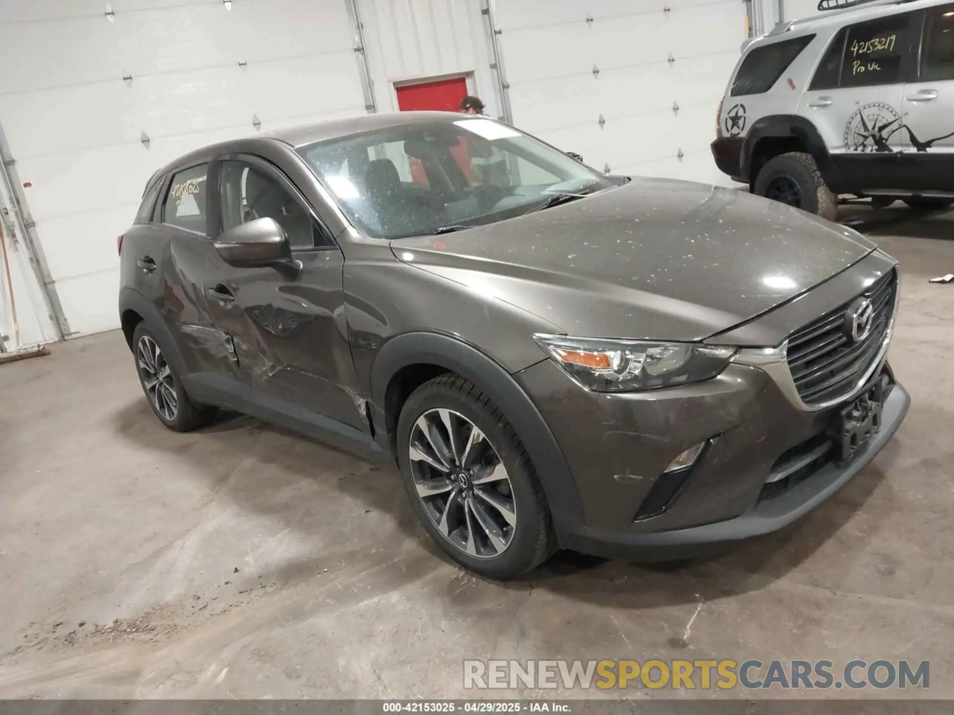 1 fotografías del automóvil dañado JM1DKFC79K0442432 MAZDA CX-3 2019