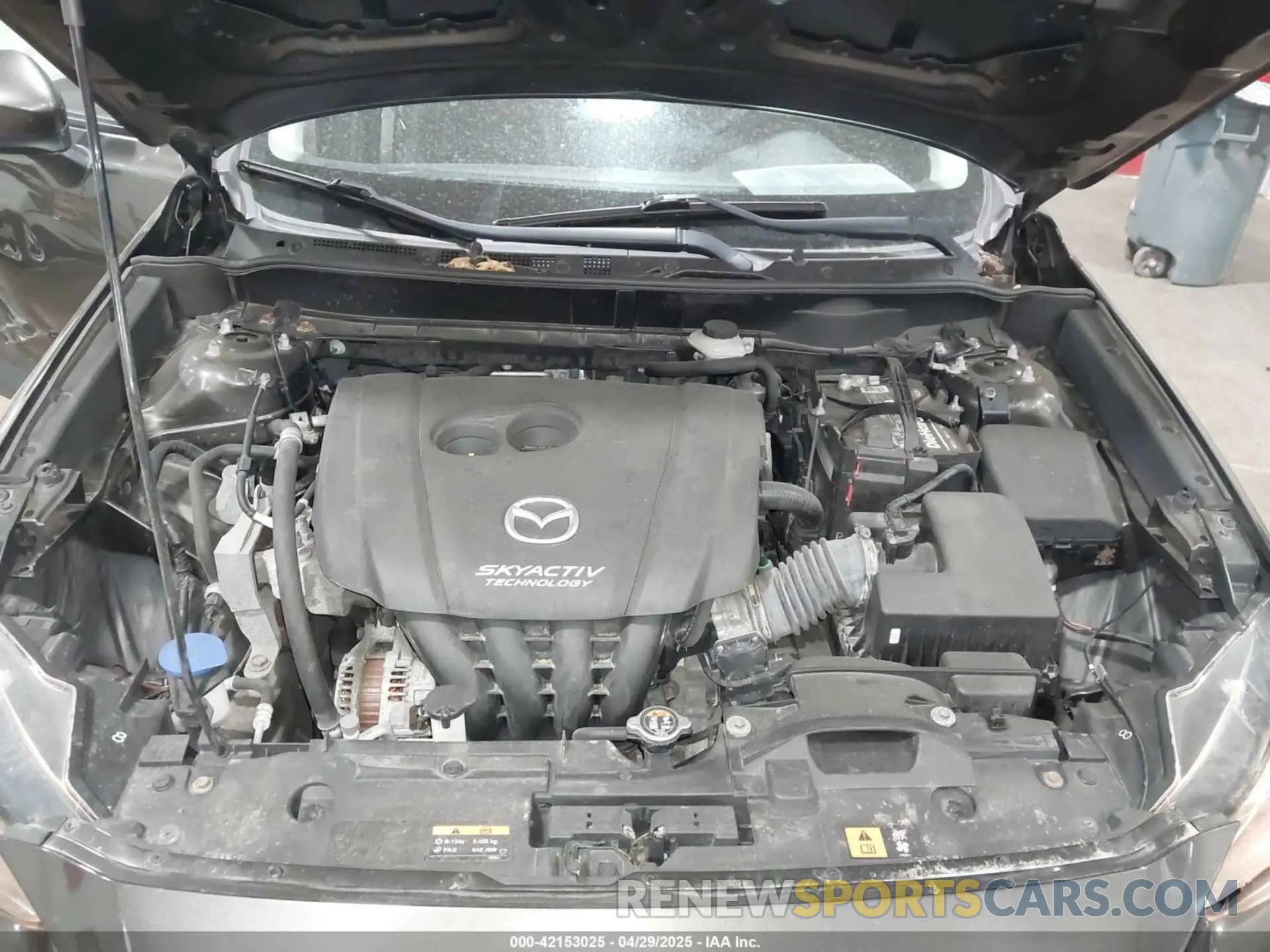 10 fotografías del automóvil dañado JM1DKFC79K0442432 MAZDA CX-3 2019