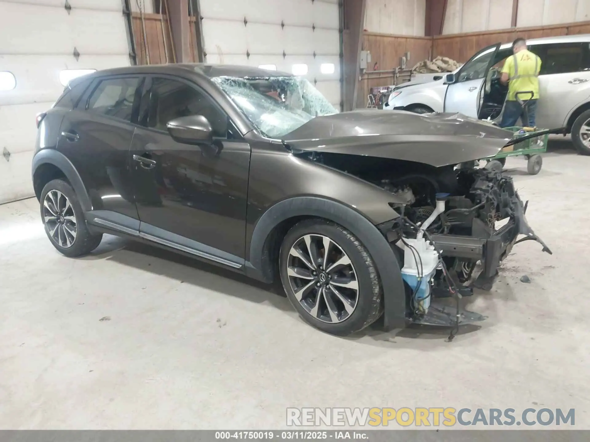 1 fotografías del automóvil dañado JM1DKFD71K0415739 MAZDA CX-3 2019