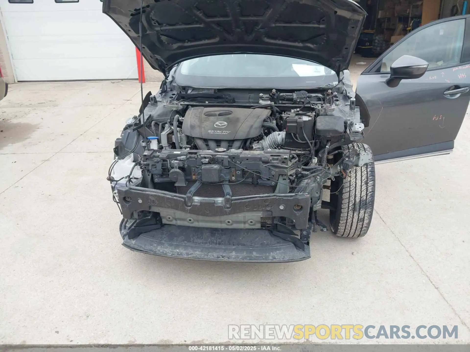 6 fotografías del automóvil dañado JM1DKFD72K0450239 MAZDA CX-3 2019