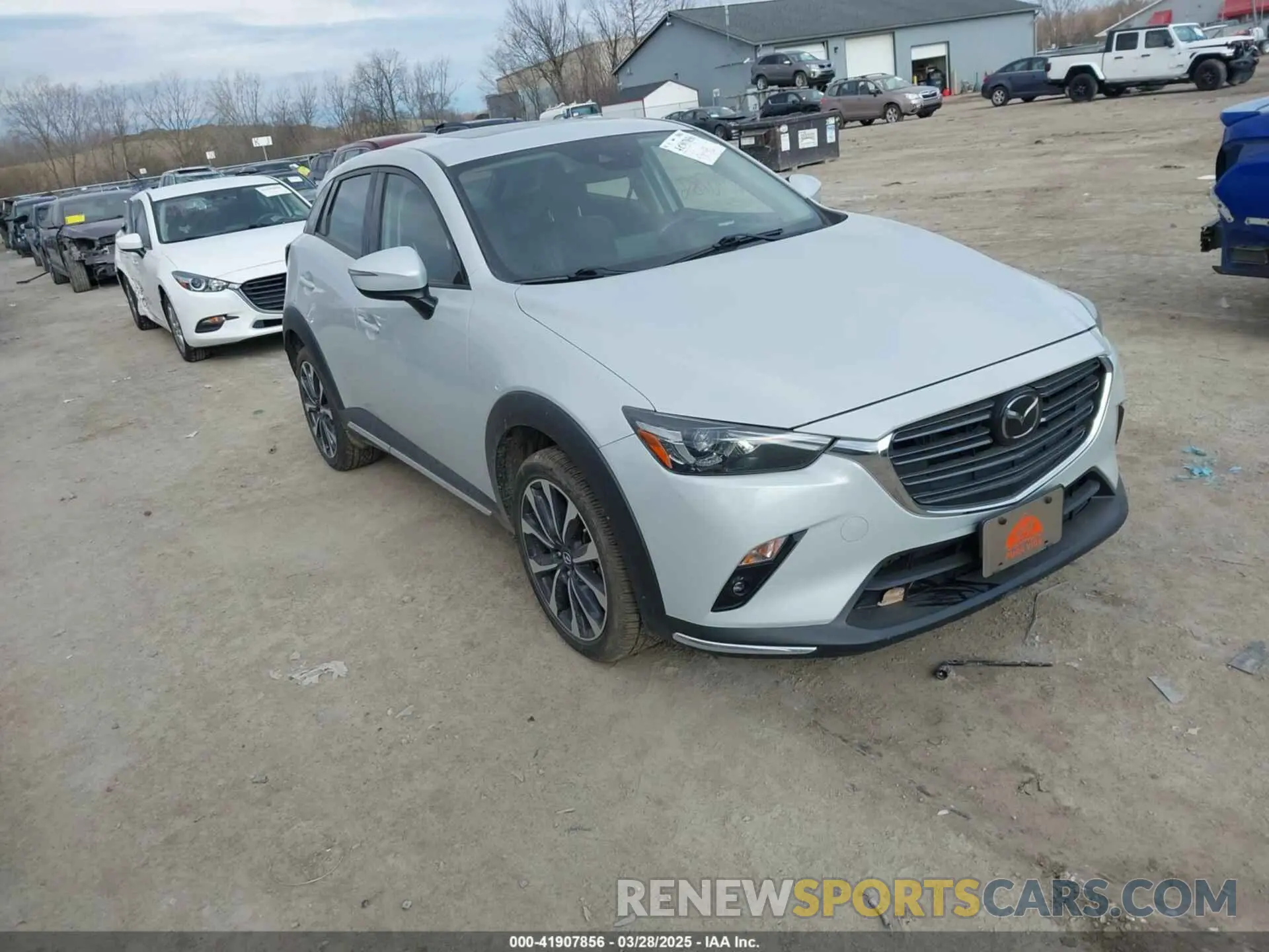 1 fotografías del automóvil dañado JM1DKFD74K0450470 MAZDA CX-3 2019