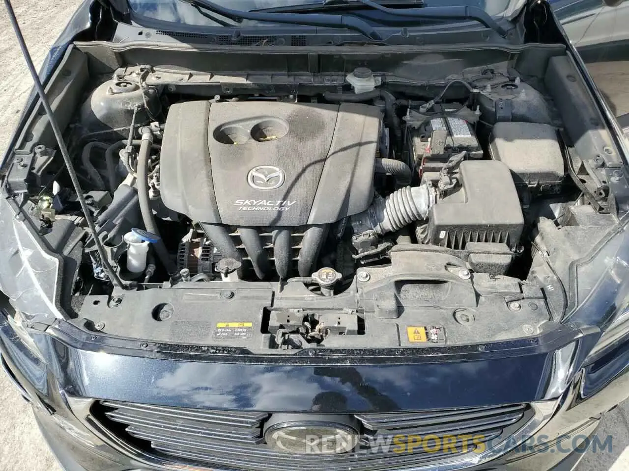 12 fotografías del automóvil dañado JM1DKFD76K0426459 MAZDA CX-3 2019