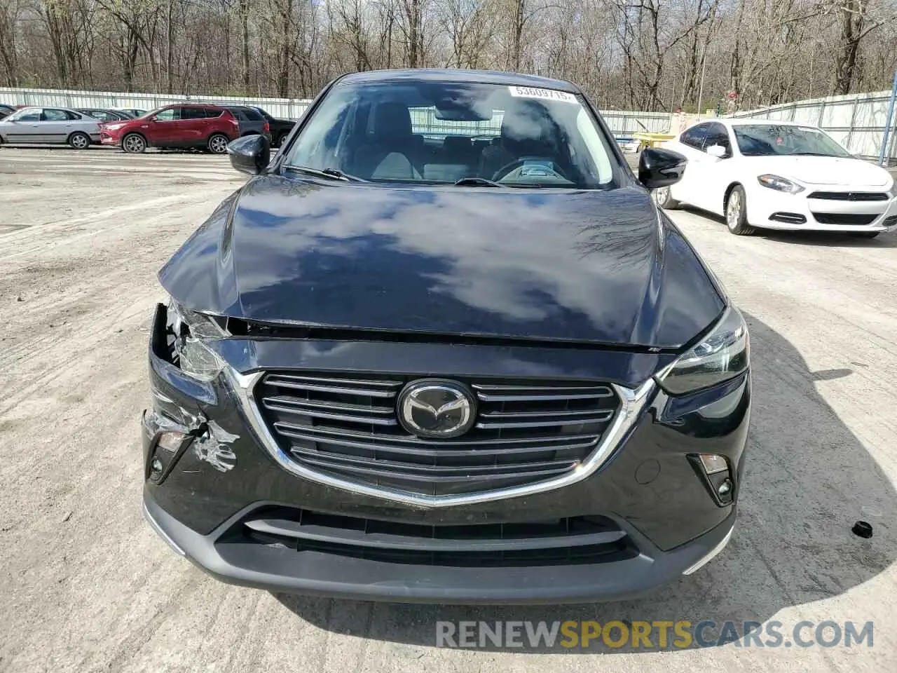 5 fotografías del automóvil dañado JM1DKFD76K0426459 MAZDA CX-3 2019