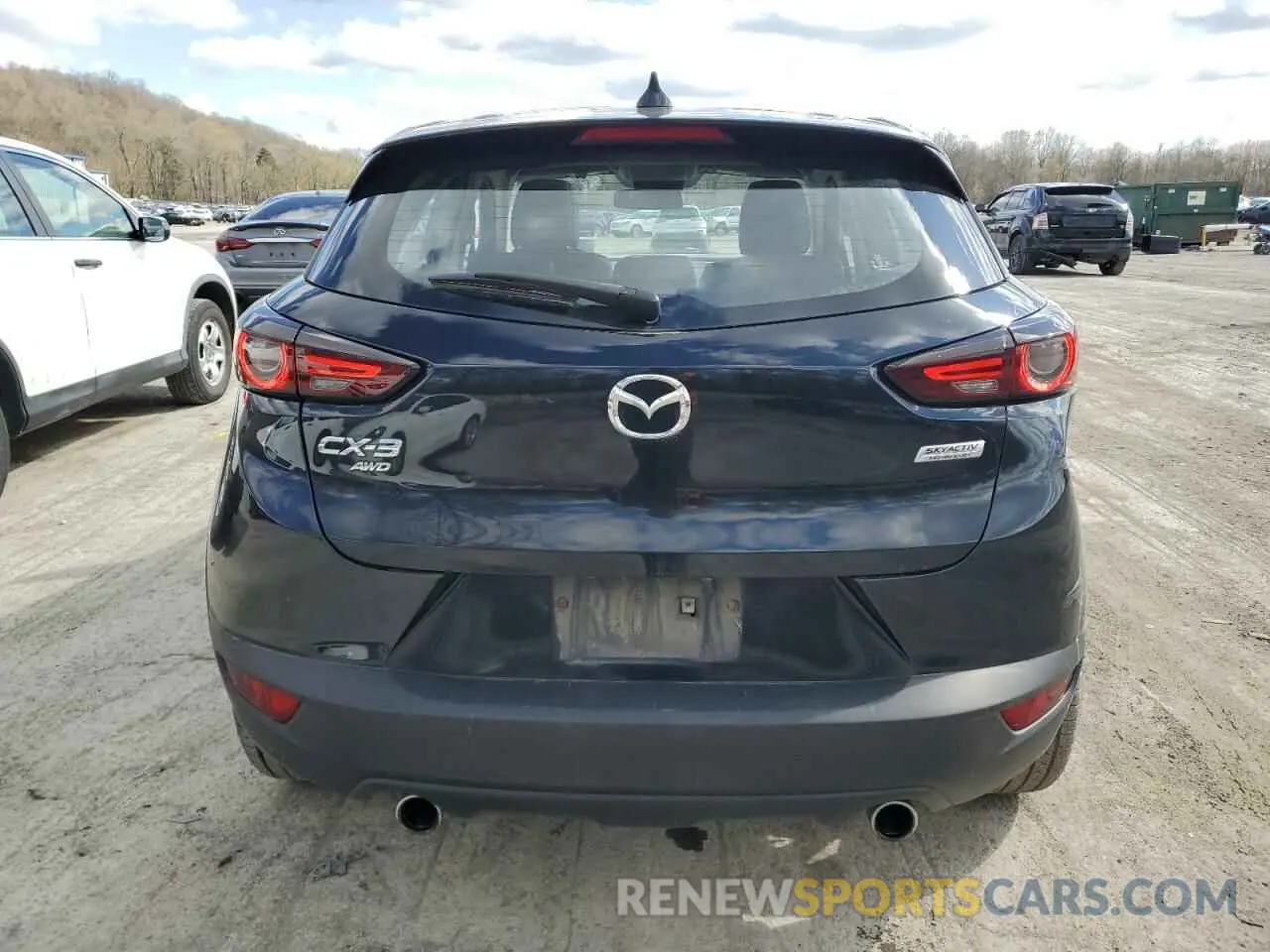 6 fotografías del automóvil dañado JM1DKFD76K0426459 MAZDA CX-3 2019
