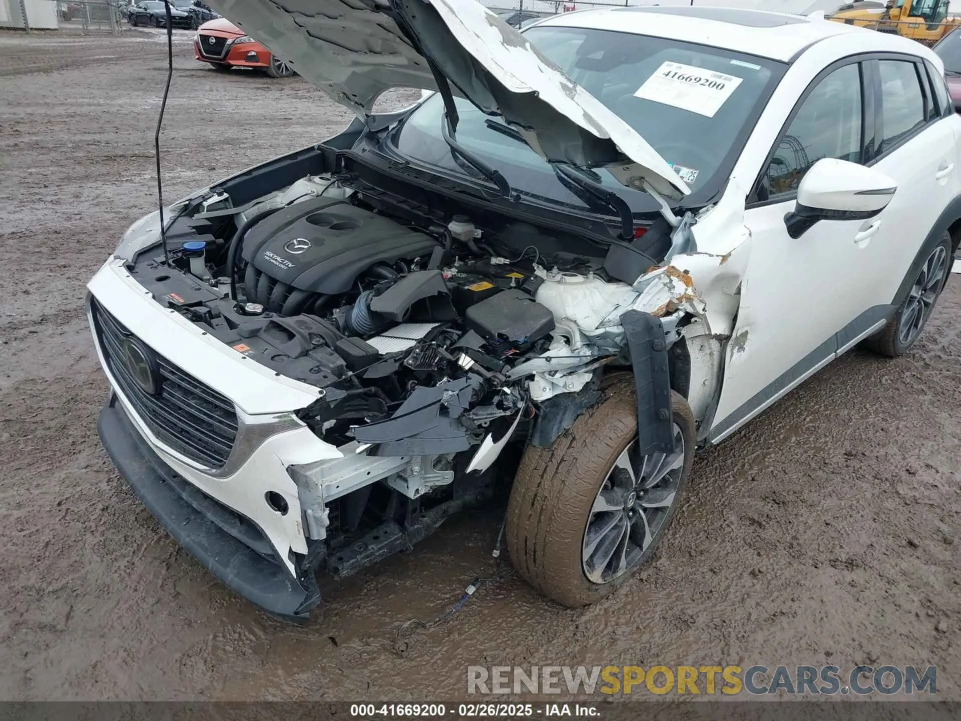 6 fotografías del automóvil dañado JM1DKFD76K0426879 MAZDA CX-3 2019