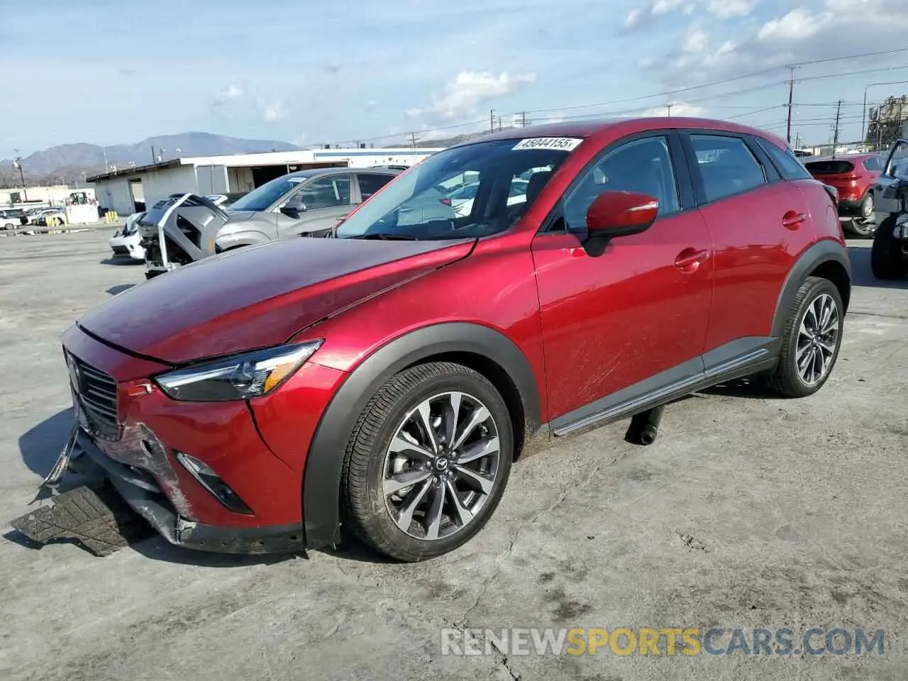 1 fotografías del automóvil dañado JM1DKFD79K0414726 MAZDA CX-3 2019