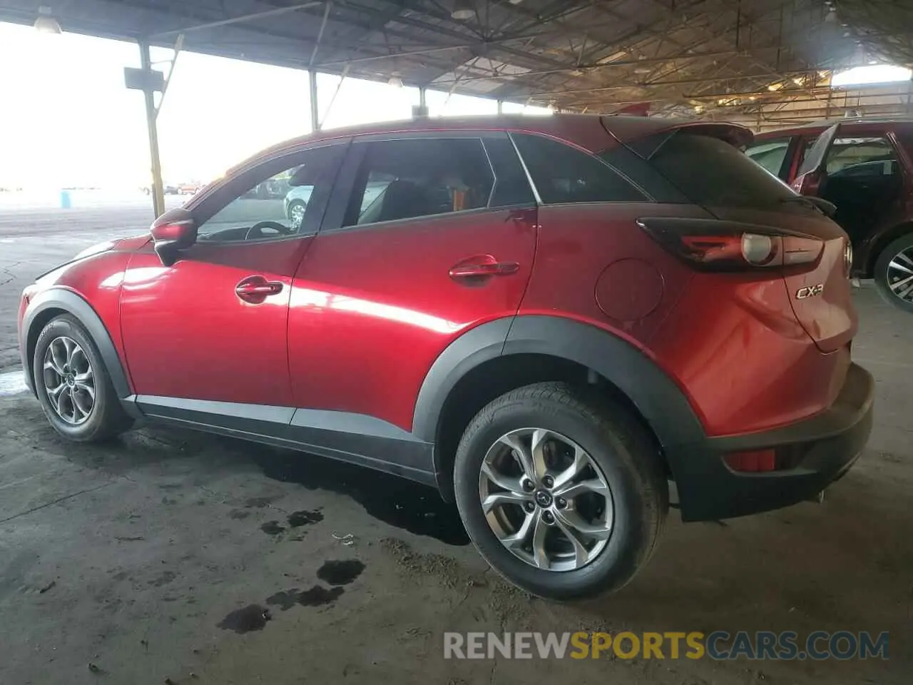 2 fotografías del automóvil dañado JM1DKDB73L1468137 MAZDA CX-3 2020