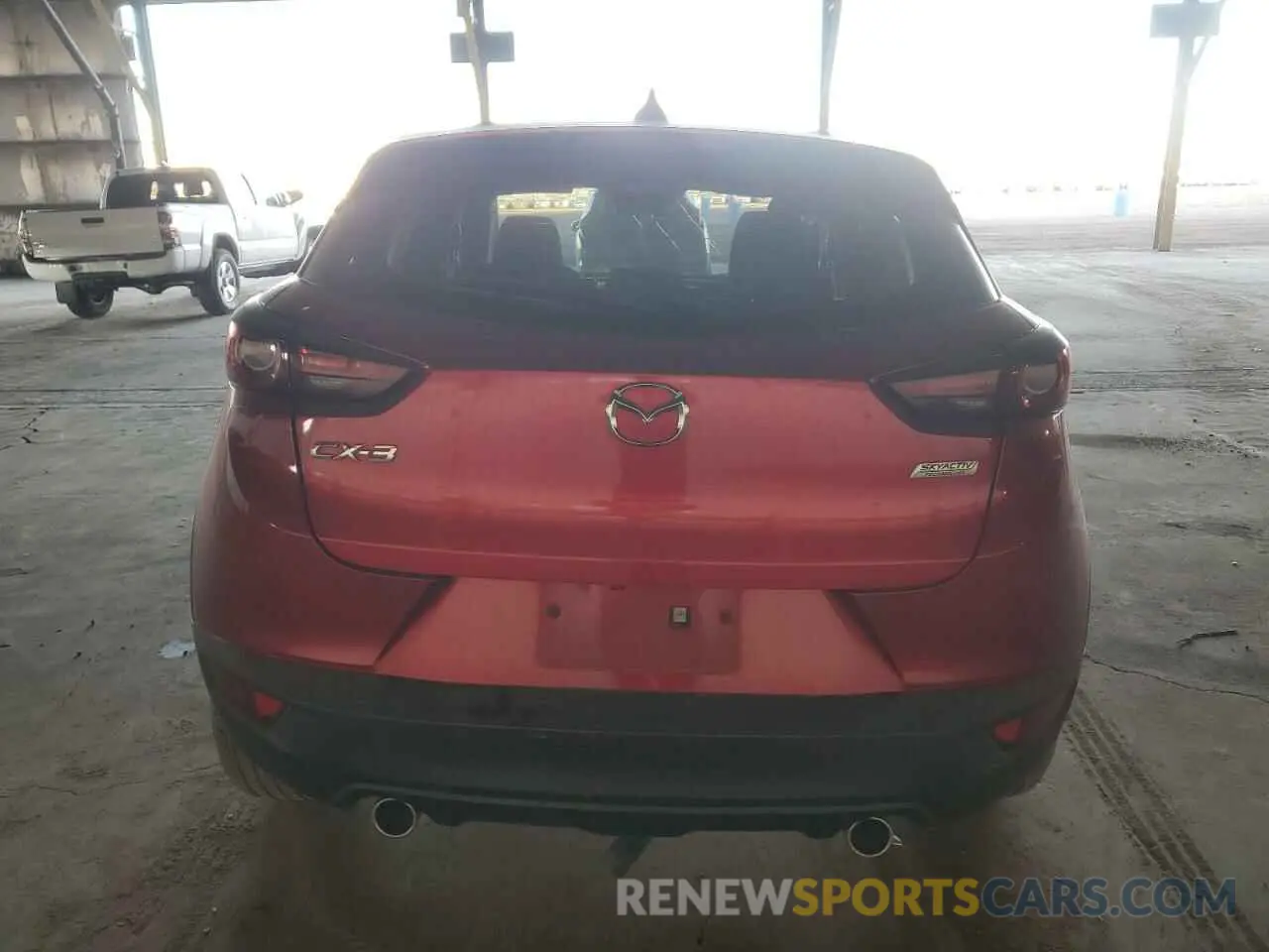 6 fotografías del automóvil dañado JM1DKDB73L1468137 MAZDA CX-3 2020