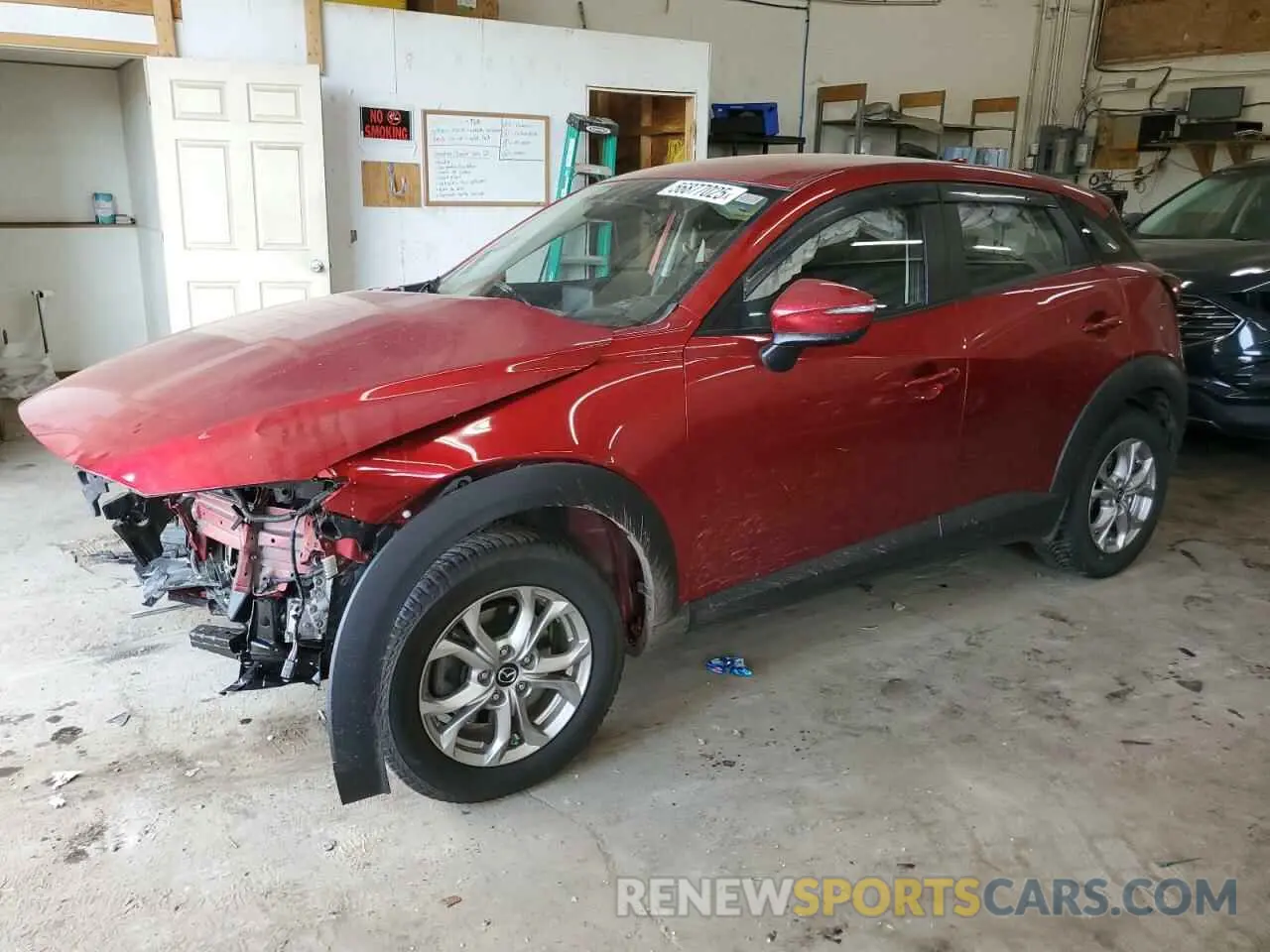 1 fotografías del automóvil dañado JM1DKFB73L1467405 MAZDA CX-3 2020