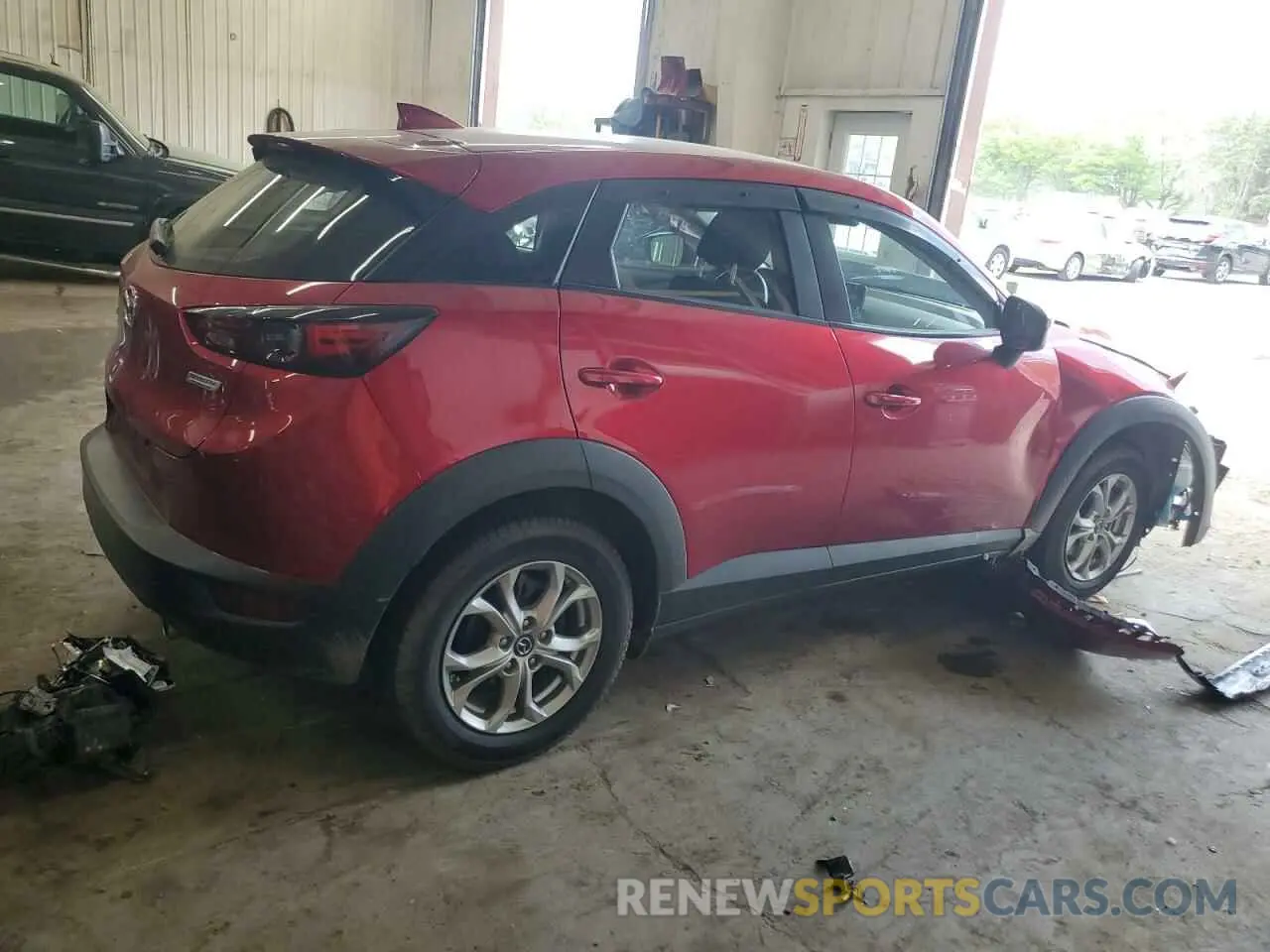 3 fotografías del automóvil dañado JM1DKFB73L1467405 MAZDA CX-3 2020