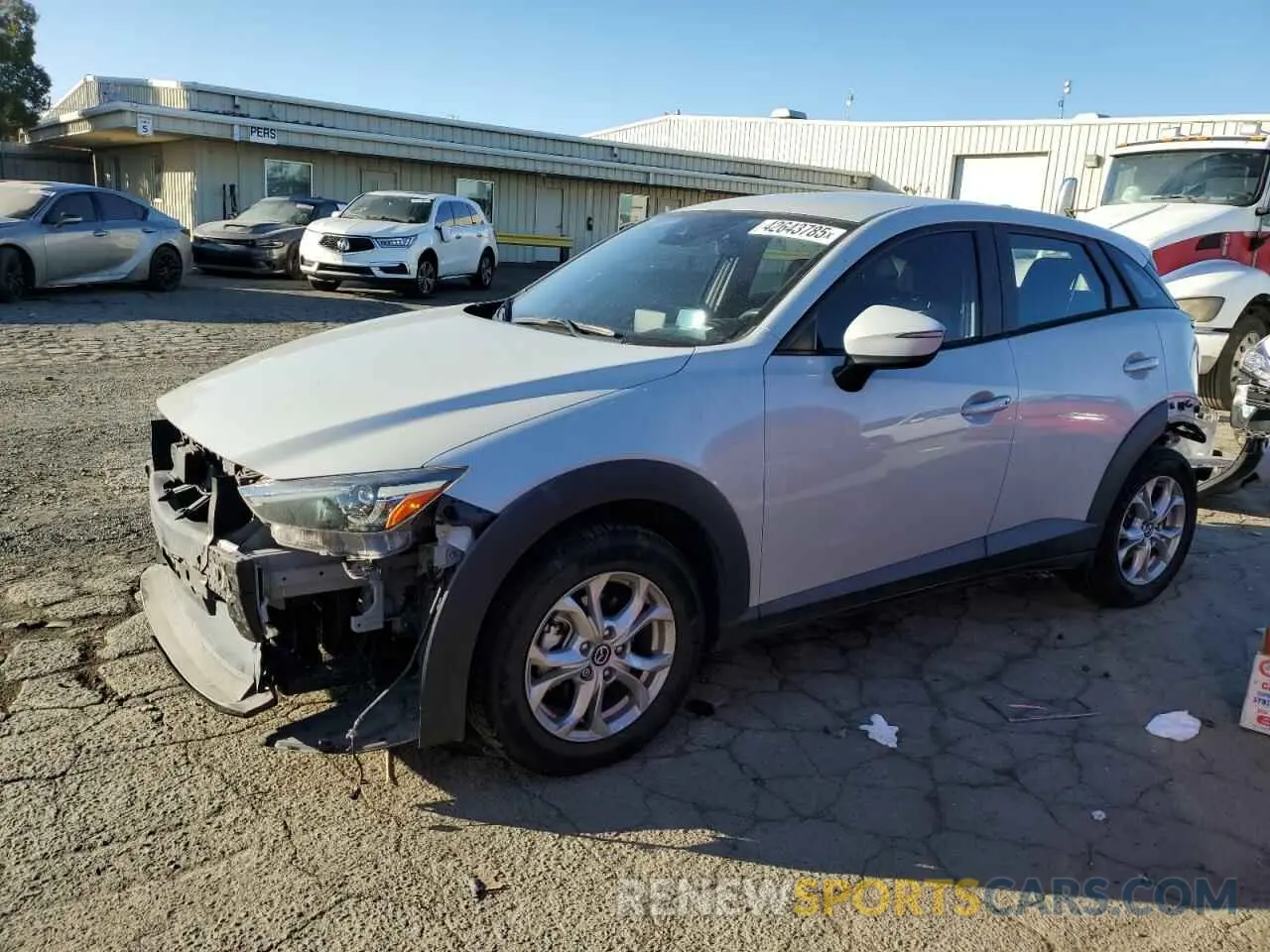 1 fotografías del automóvil dañado JM1DKDB70M1500172 MAZDA CX-3 2021