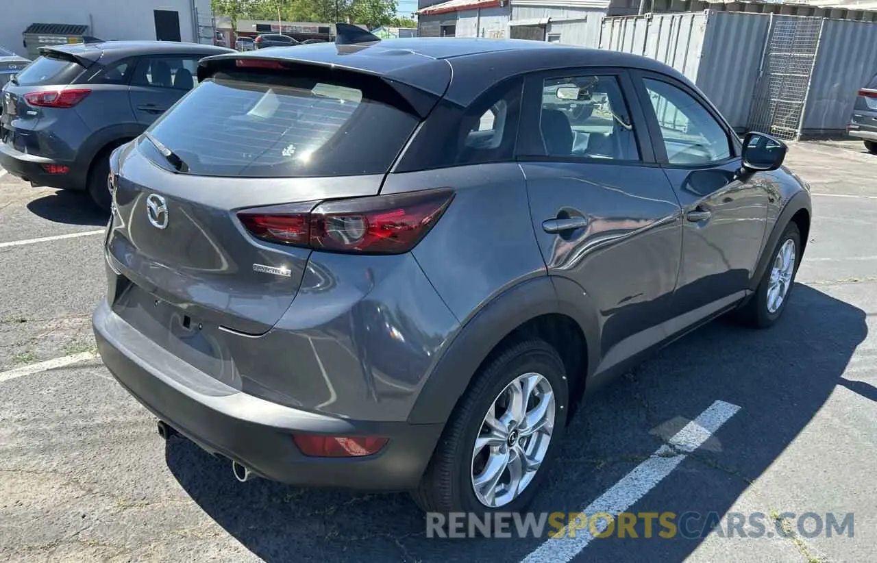 4 fotografías del automóvil dañado JM1DKDB72M1505132 MAZDA CX-3 2021
