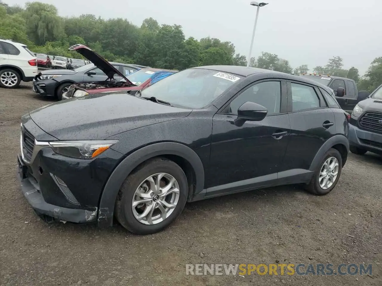 1 fotografías del automóvil dañado JM1DKDB72M1506040 MAZDA CX-3 2021