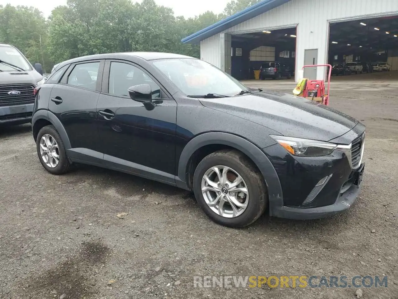 4 fotografías del automóvil dañado JM1DKDB72M1506040 MAZDA CX-3 2021