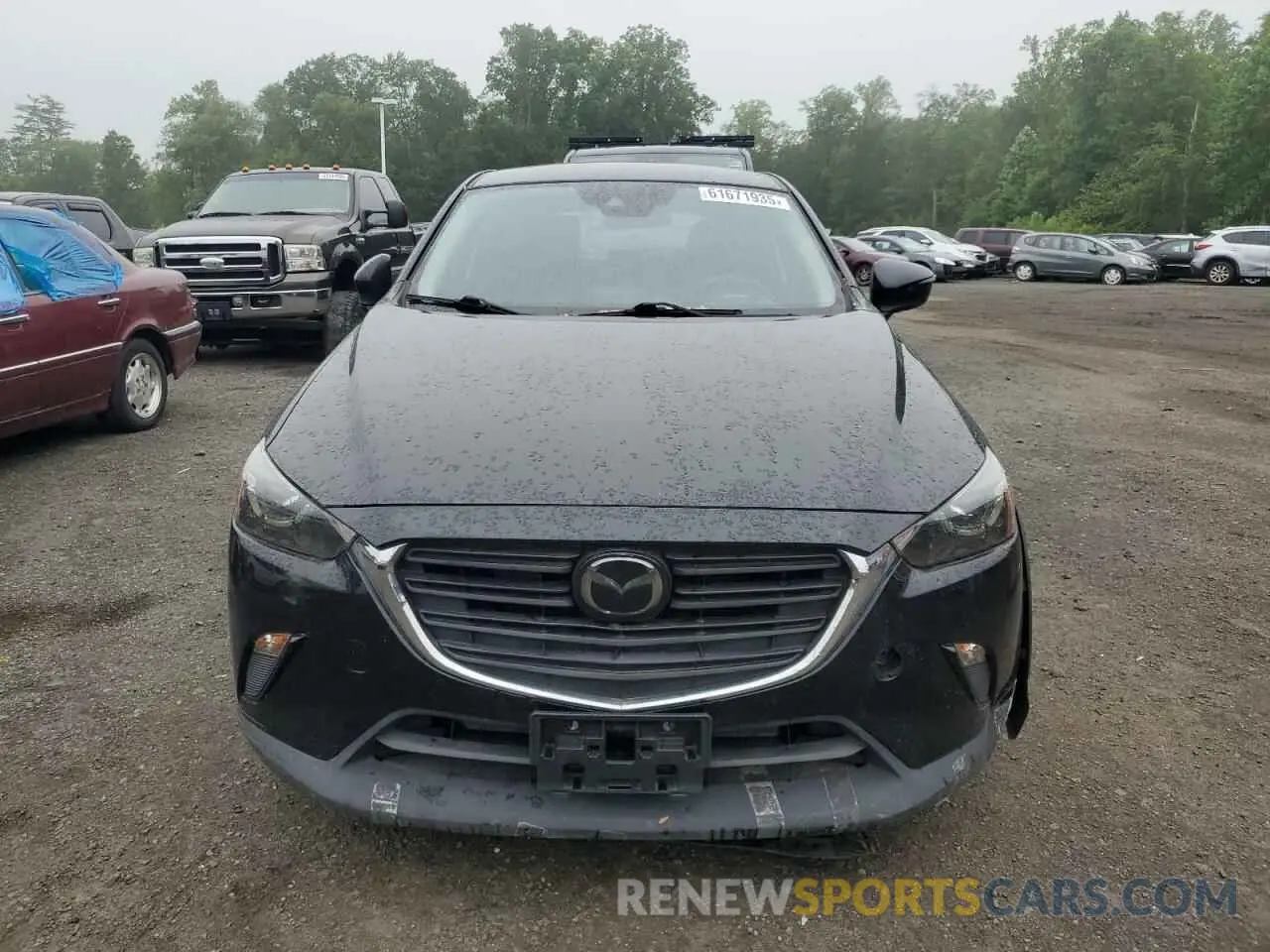 5 fotografías del automóvil dañado JM1DKDB72M1506040 MAZDA CX-3 2021