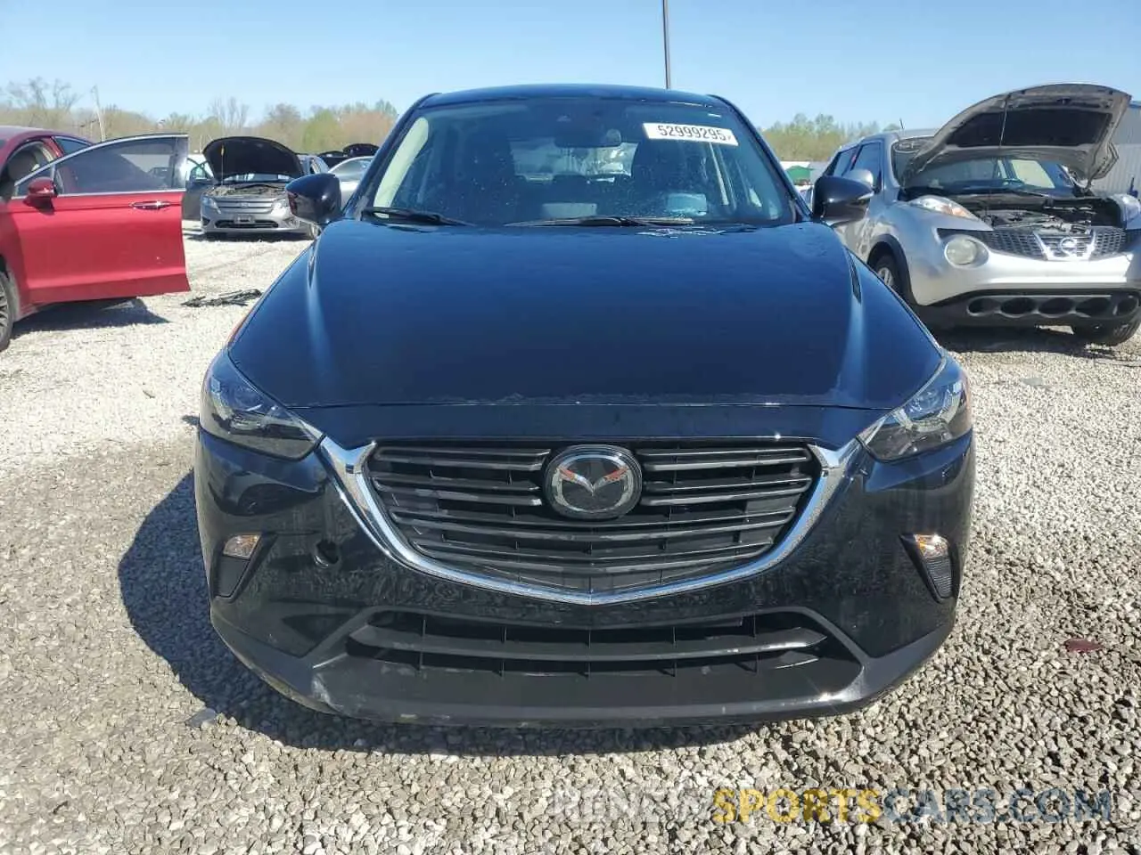 5 fotografías del automóvil dañado JM1DKDB74M1503916 MAZDA CX-3 2021