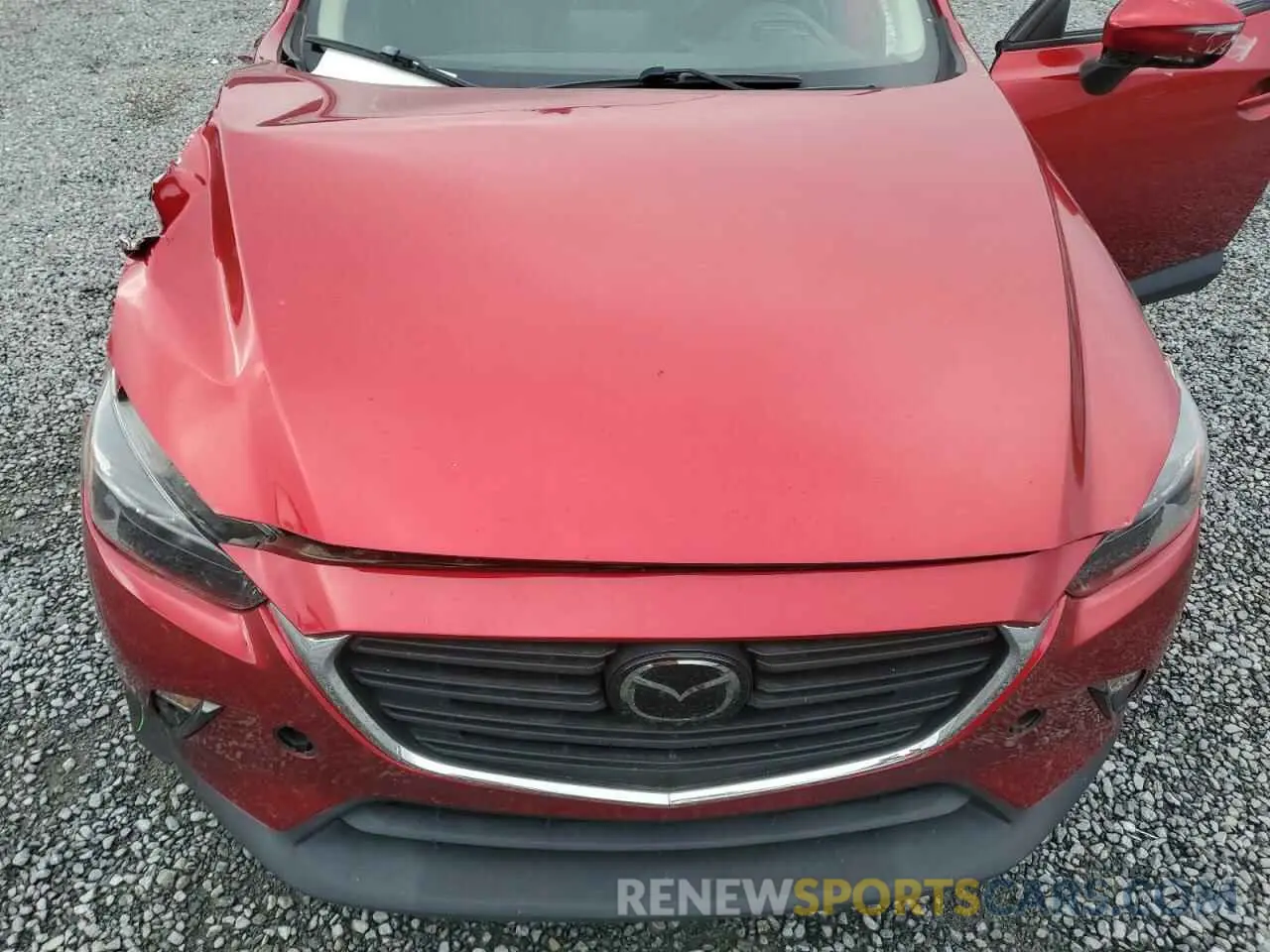 12 fotografías del automóvil dañado JM1DKDB78M1510092 MAZDA CX-3 2021
