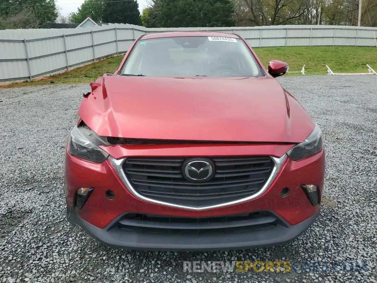 5 fotografías del automóvil dañado JM1DKDB78M1510092 MAZDA CX-3 2021