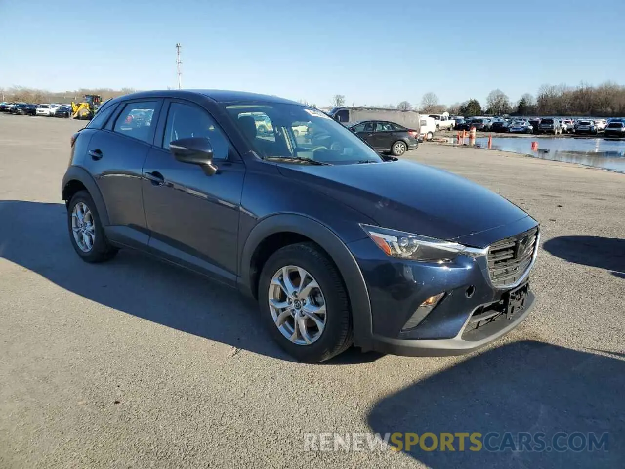 4 fotografías del automóvil dañado JM1DKDB79M1512613 MAZDA CX-3 2021