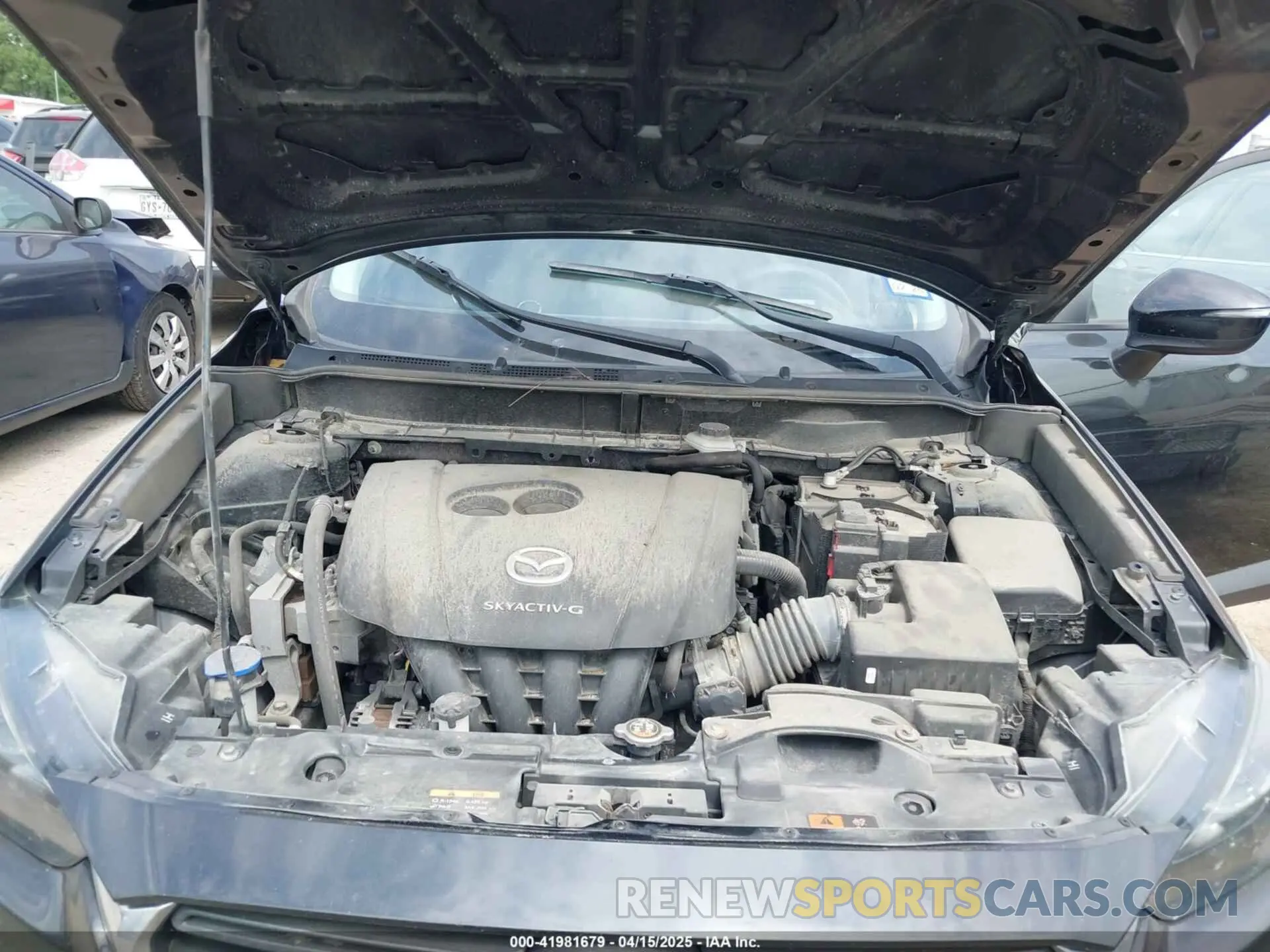 10 fotografías del automóvil dañado JM1DKFB72M1507720 MAZDA CX-3 2021