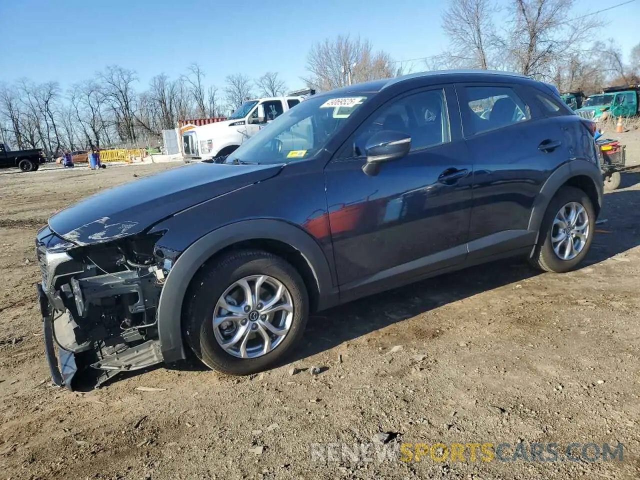 1 fotografías del automóvil dañado JM1DKFB73M1516569 MAZDA CX-3 2021