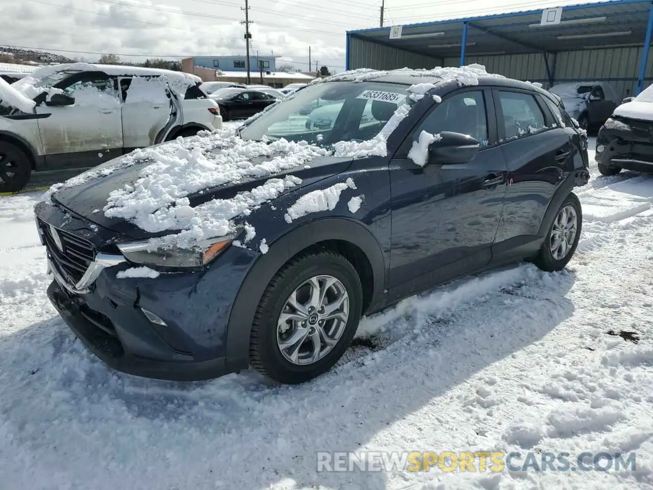 1 fotografías del automóvil dañado JM1DKFB74M1513695 MAZDA CX-3 2021