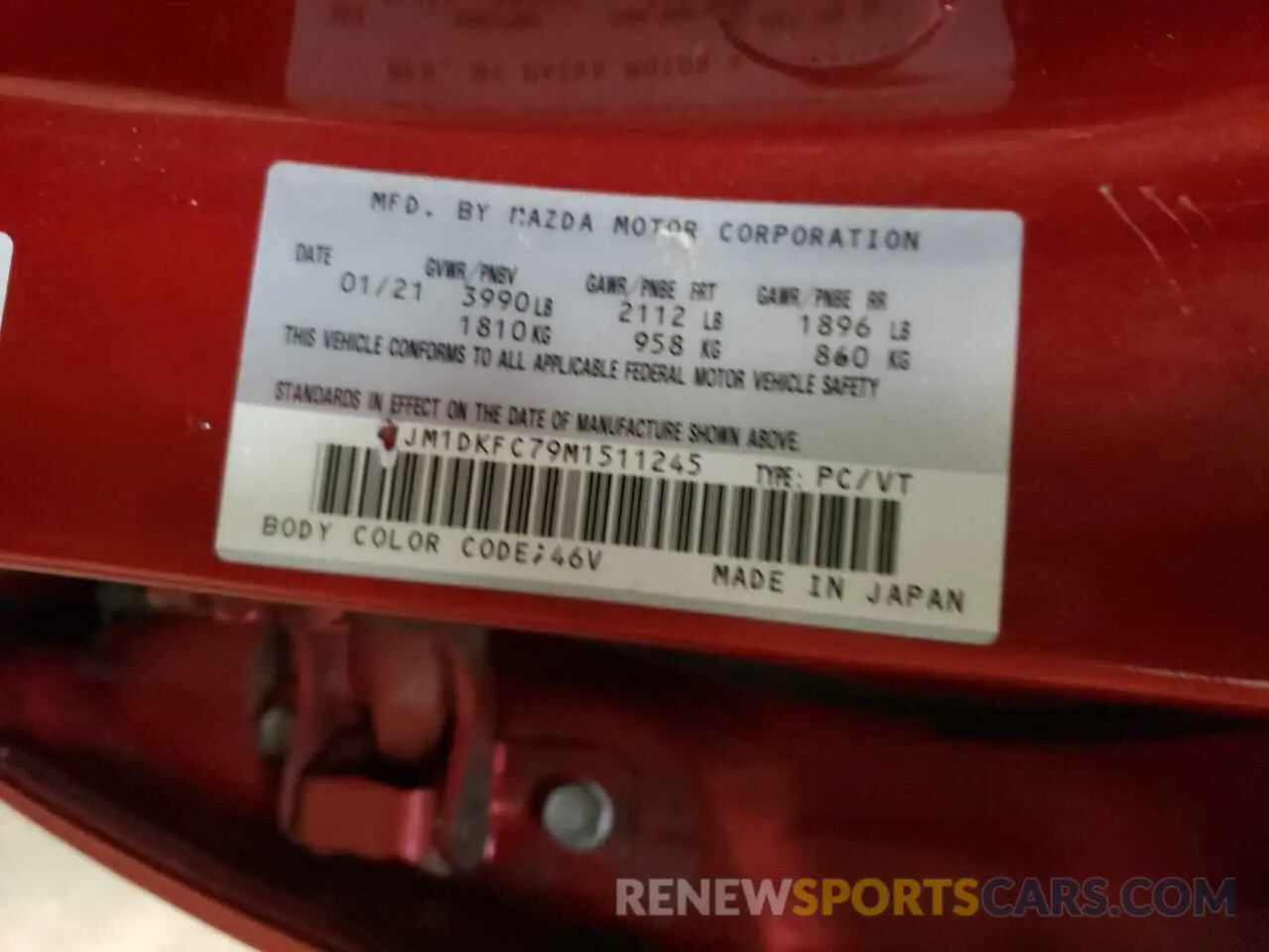 13 fotografías del automóvil dañado JM1DKFC79M1511245 MAZDA CX-3 2021