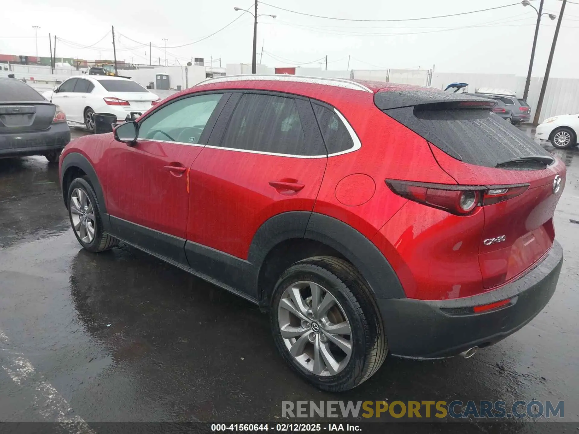 3 fotografías del automóvil dañado 3MVDMACL6LM123528 MAZDA CX-30 2020