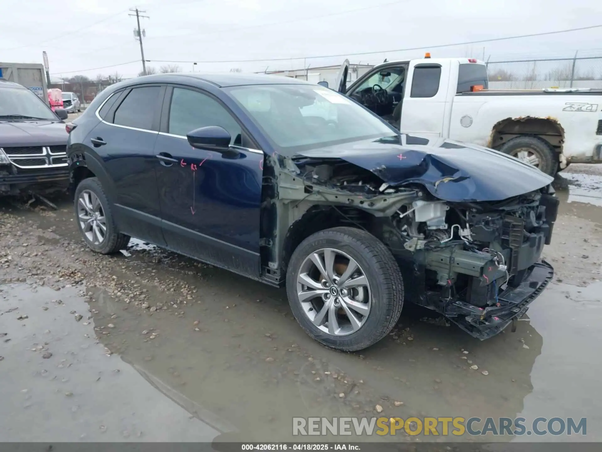 1 fotografías del automóvil dañado 3MVDMACLXLM114928 MAZDA CX-30 2020