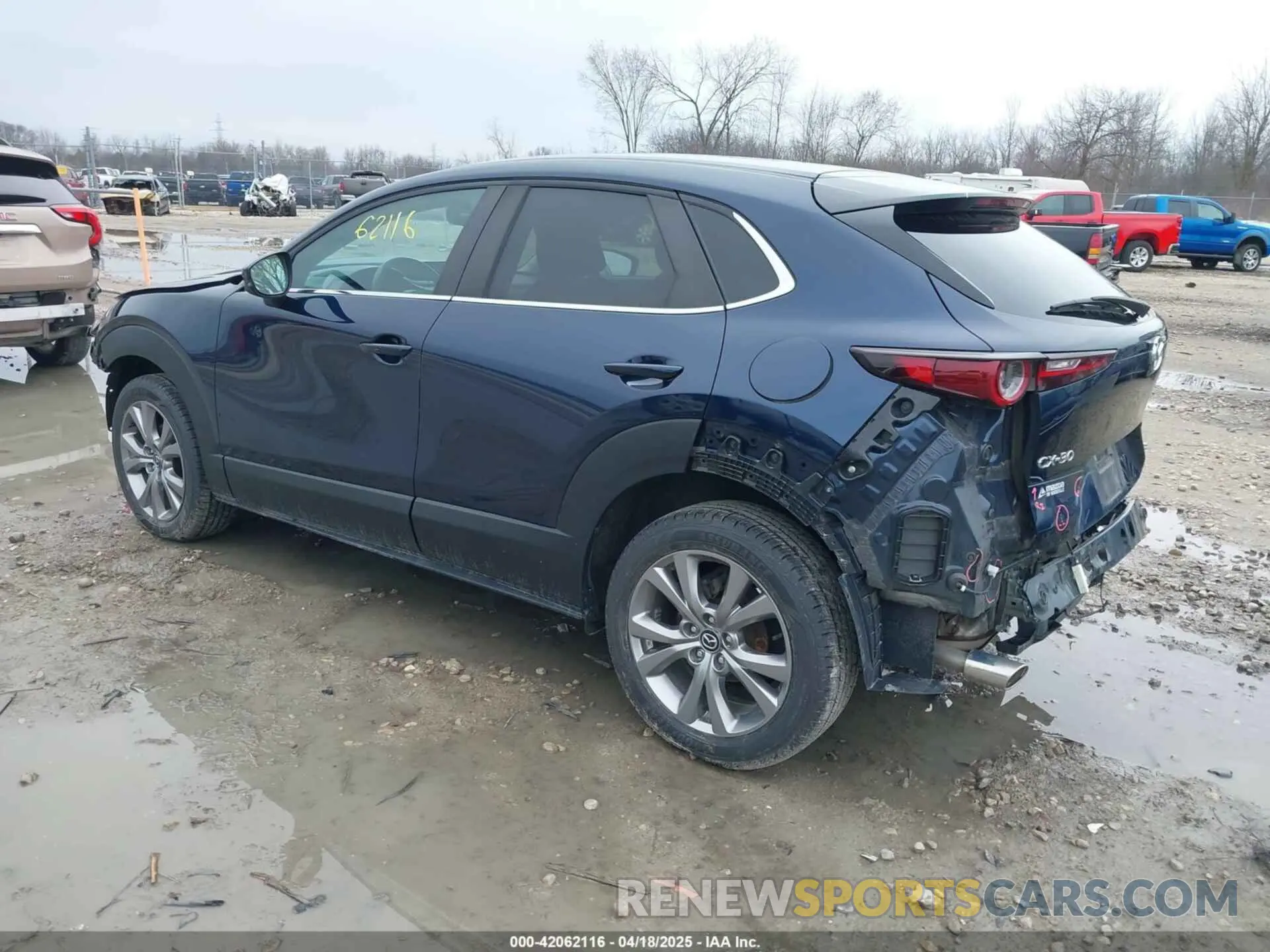 3 fotografías del automóvil dañado 3MVDMACLXLM114928 MAZDA CX-30 2020