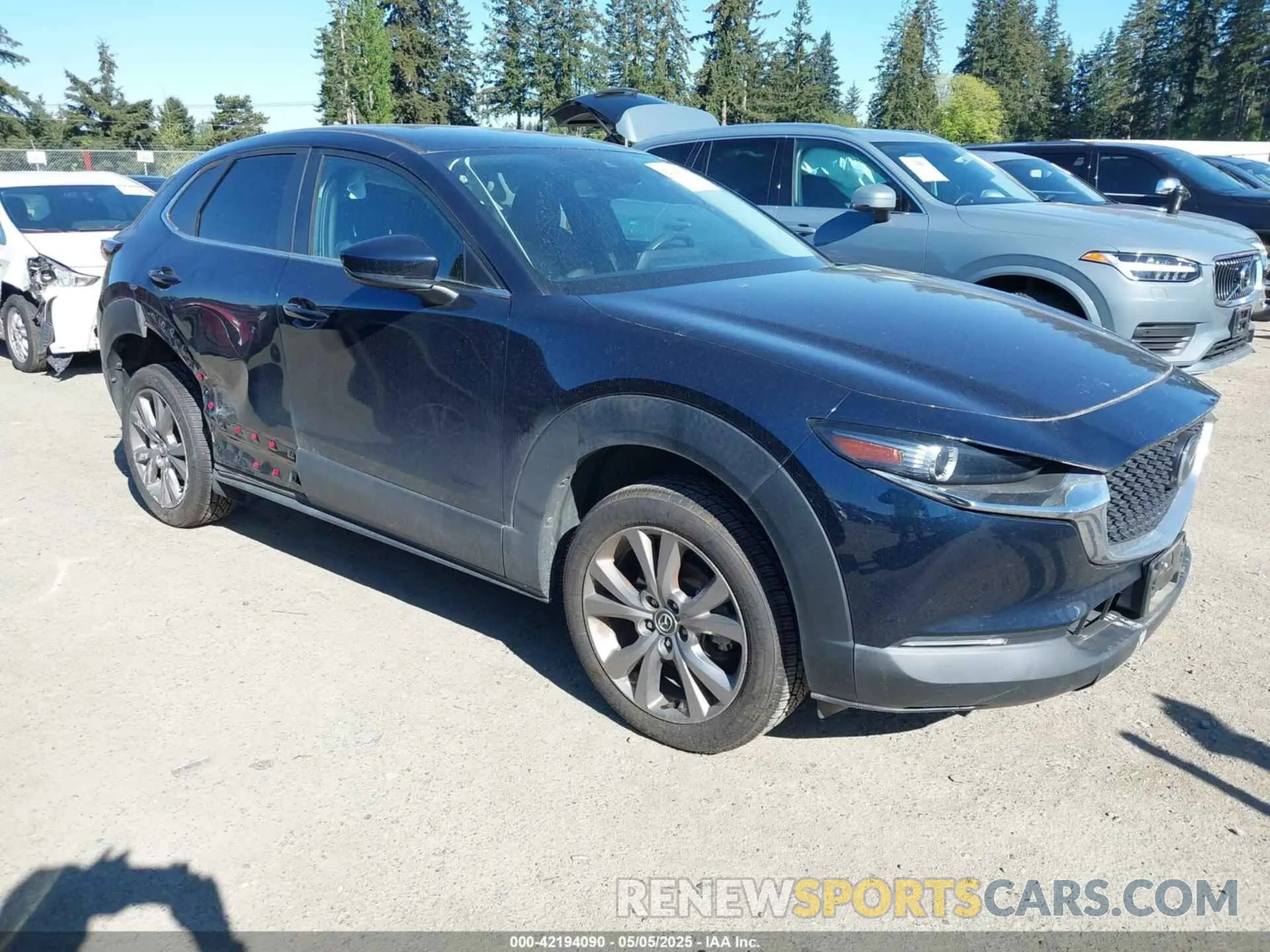 1 fotografías del automóvil dañado 3MVDMBCL4LM140110 MAZDA CX-30 2020