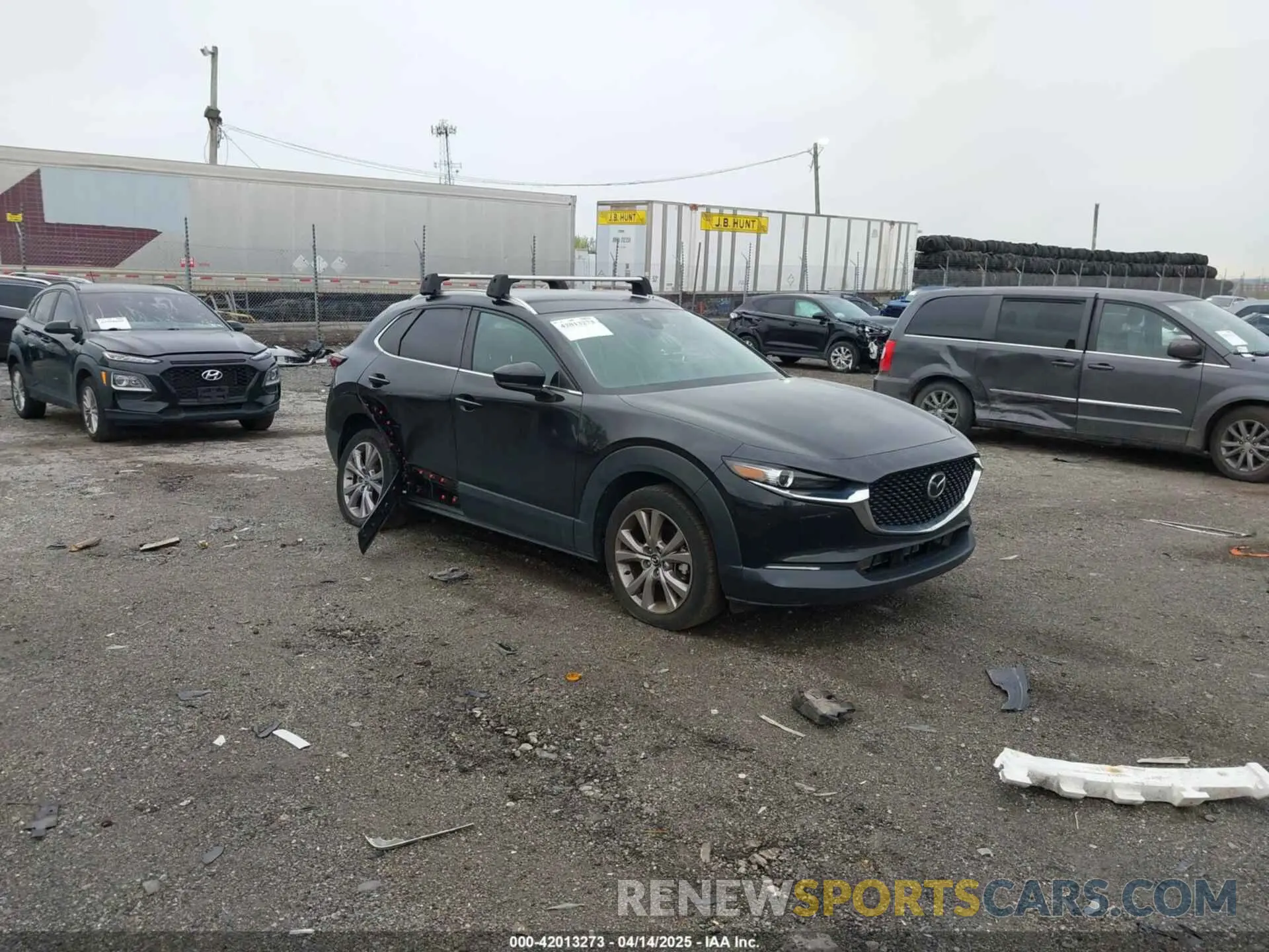 1 fotografías del automóvil dañado 3MVDMBCLXLM105748 MAZDA CX-30 2020