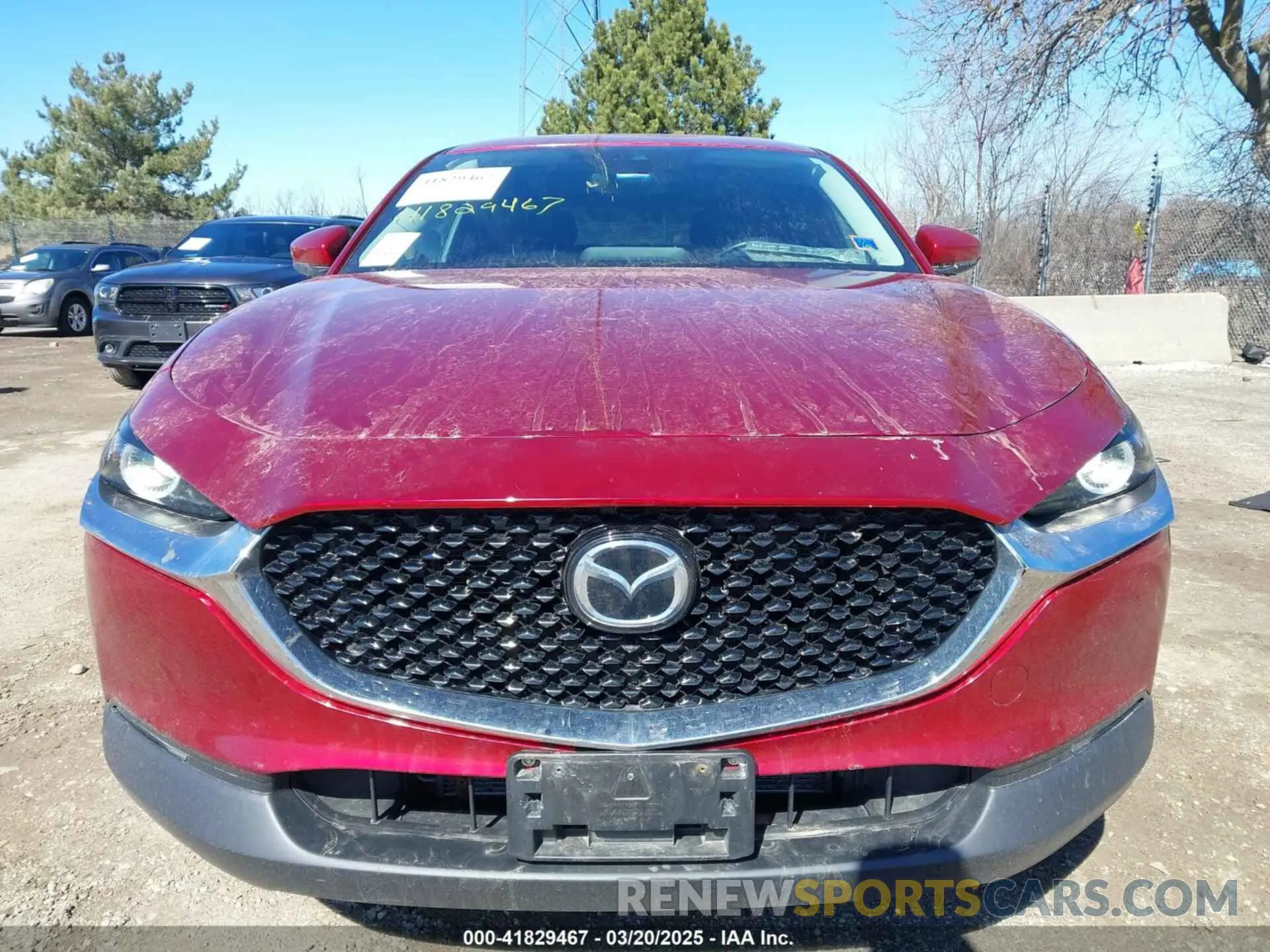 12 fotografías del automóvil dañado 3MVDMBDL4LM109695 MAZDA CX-30 2020