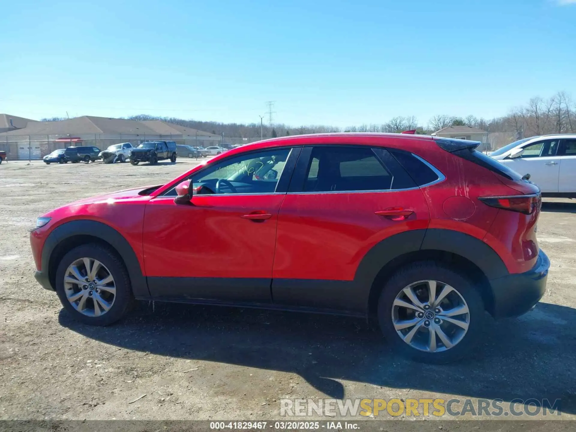 14 fotografías del automóvil dañado 3MVDMBDL4LM109695 MAZDA CX-30 2020