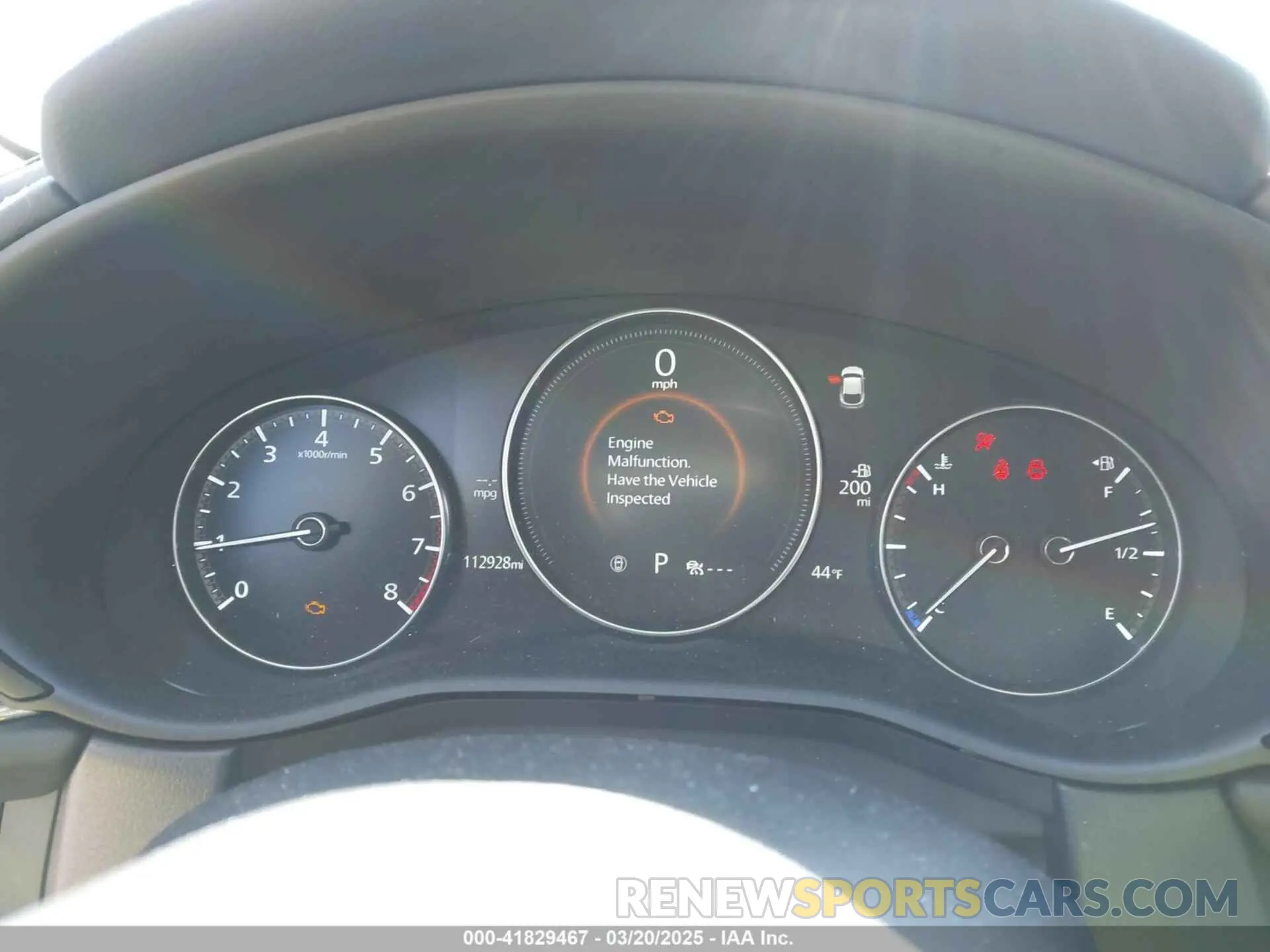 7 fotografías del automóvil dañado 3MVDMBDL4LM109695 MAZDA CX-30 2020