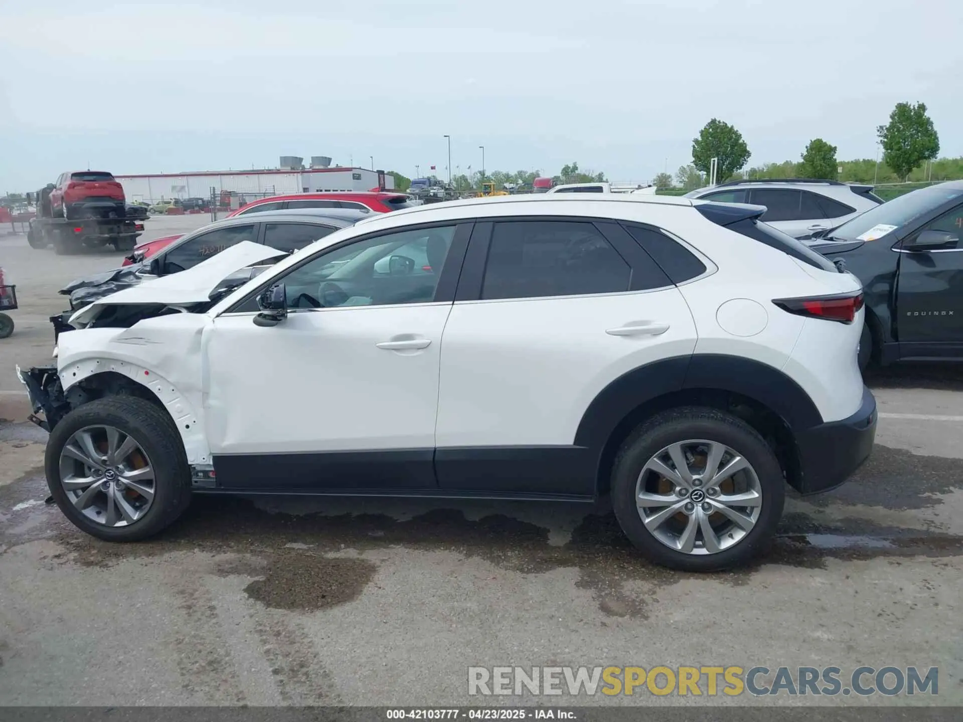 14 fotografías del automóvil dañado 3MVDMBDL9LM101866 MAZDA CX-30 2020