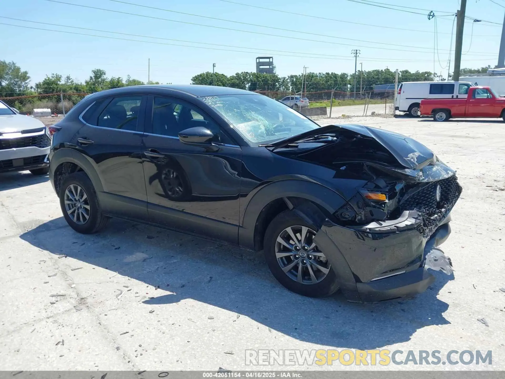 1 fotografías del automóvil dañado 3MVDMAAL7MM268341 MAZDA CX-30 2021