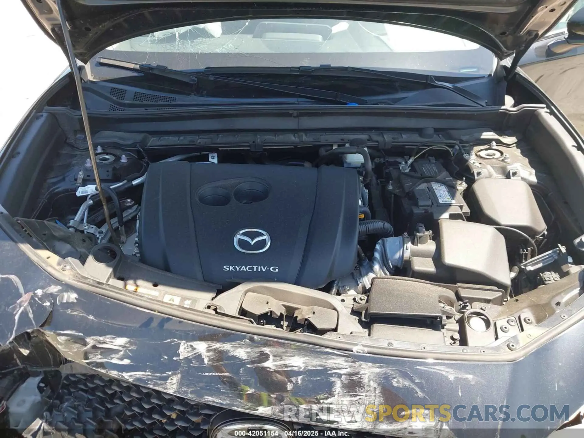 10 fotografías del automóvil dañado 3MVDMAAL7MM268341 MAZDA CX-30 2021