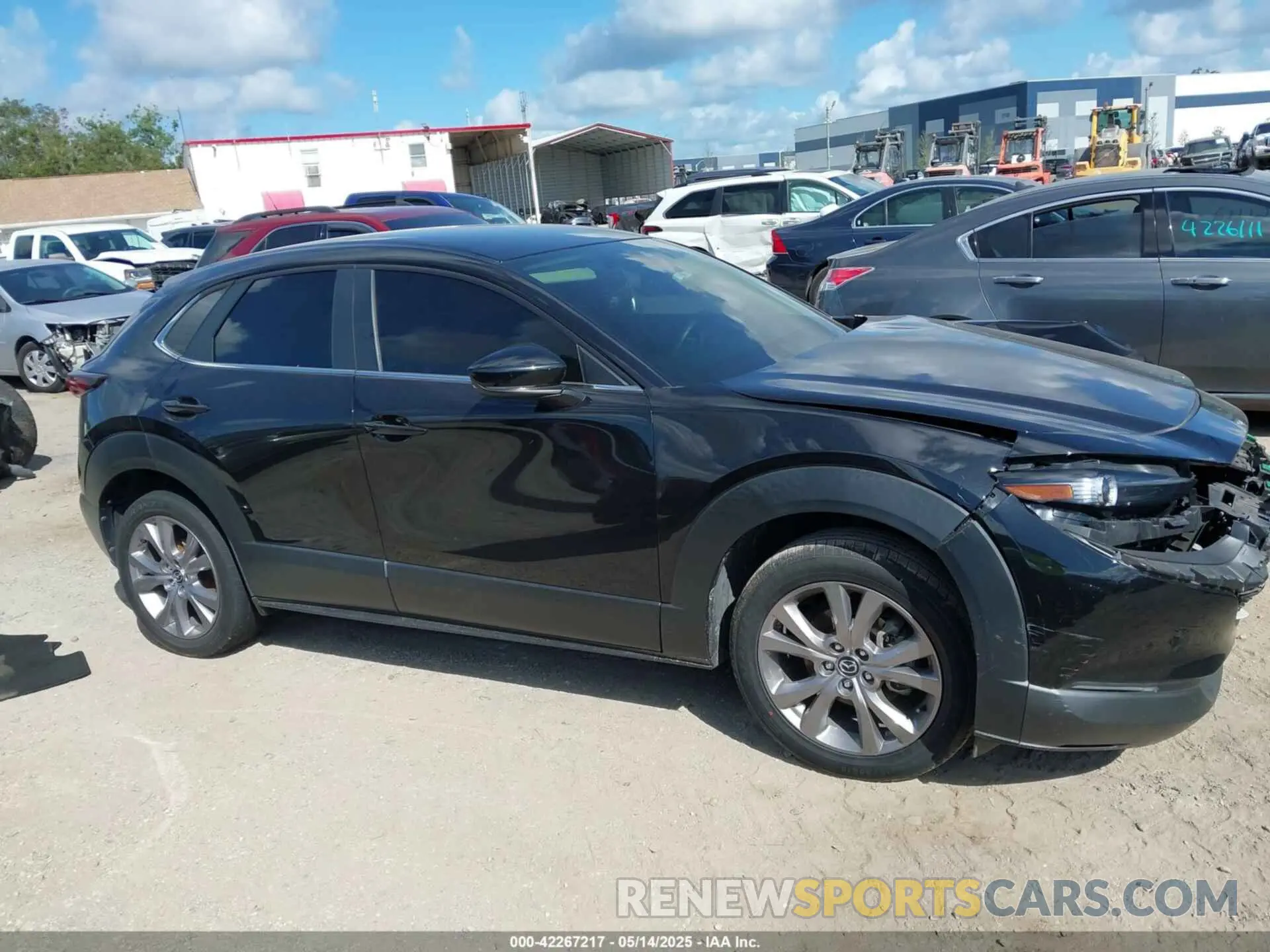 12 fotografías del automóvil dañado 3MVDMABL1MM251761 MAZDA CX-30 2021