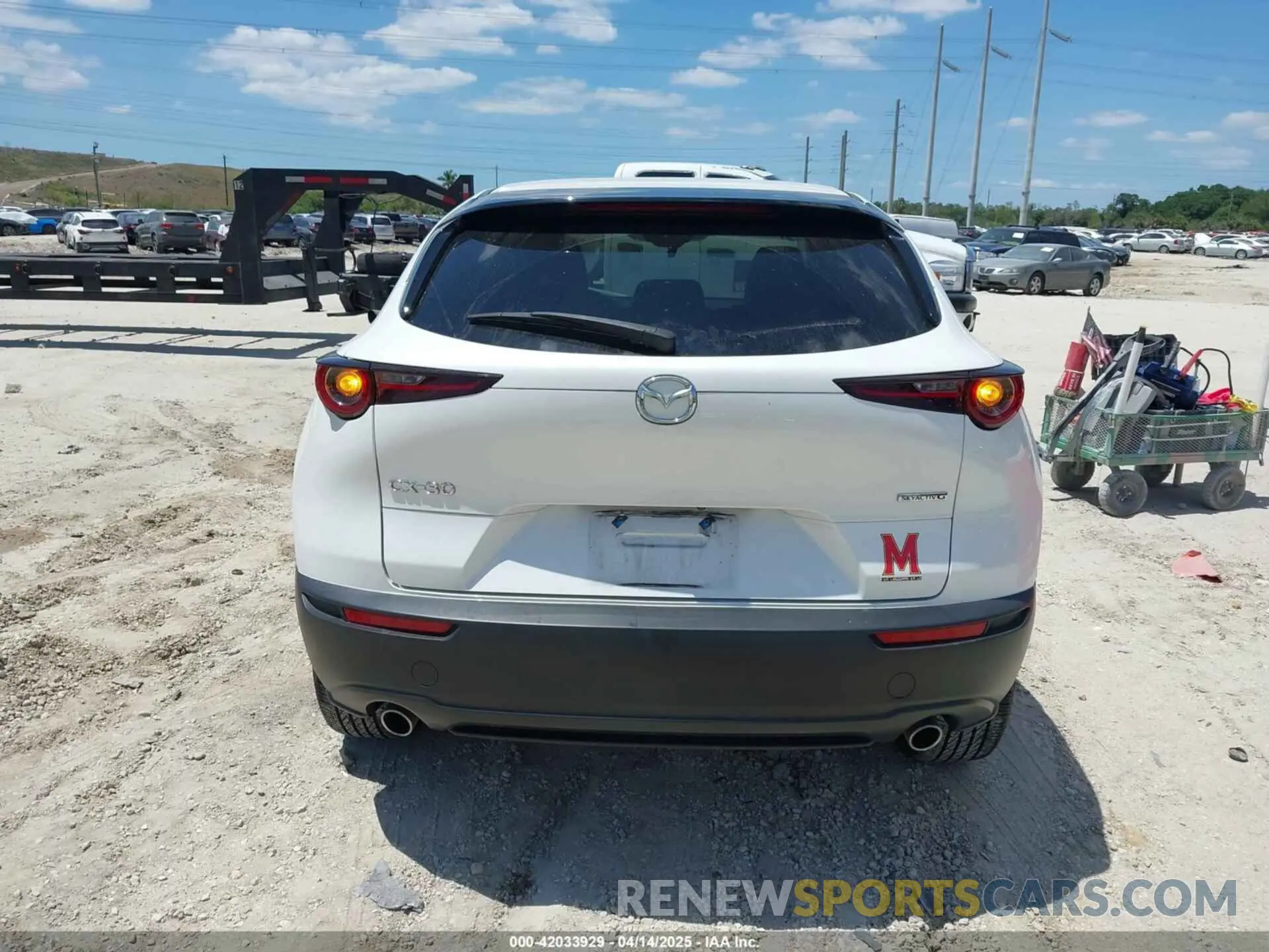16 fotografías del automóvil dañado 3MVDMABL3MM232497 MAZDA CX-30 2021
