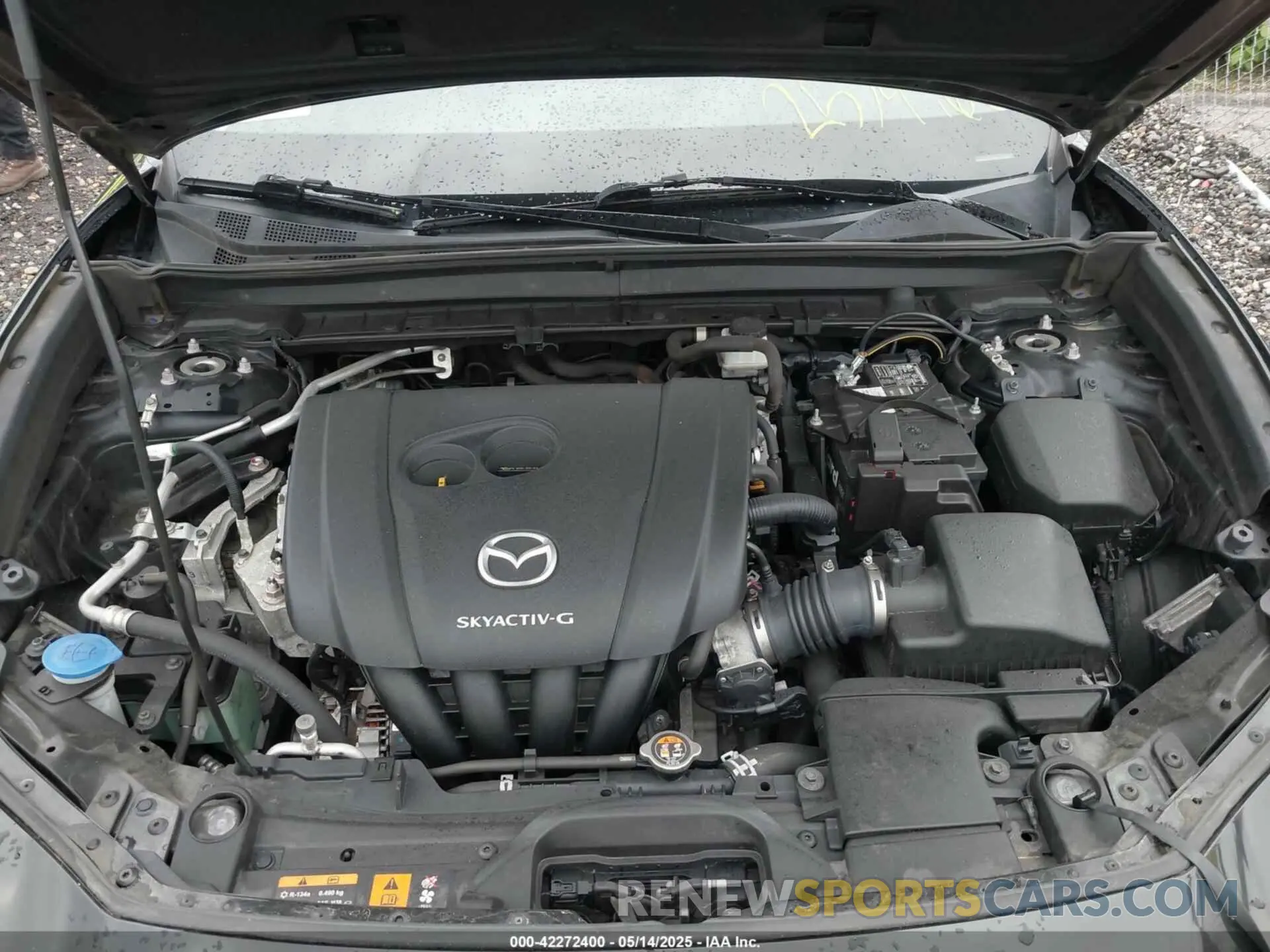 10 fotografías del automóvil dañado 3MVDMABL4MM233173 MAZDA CX-30 2021