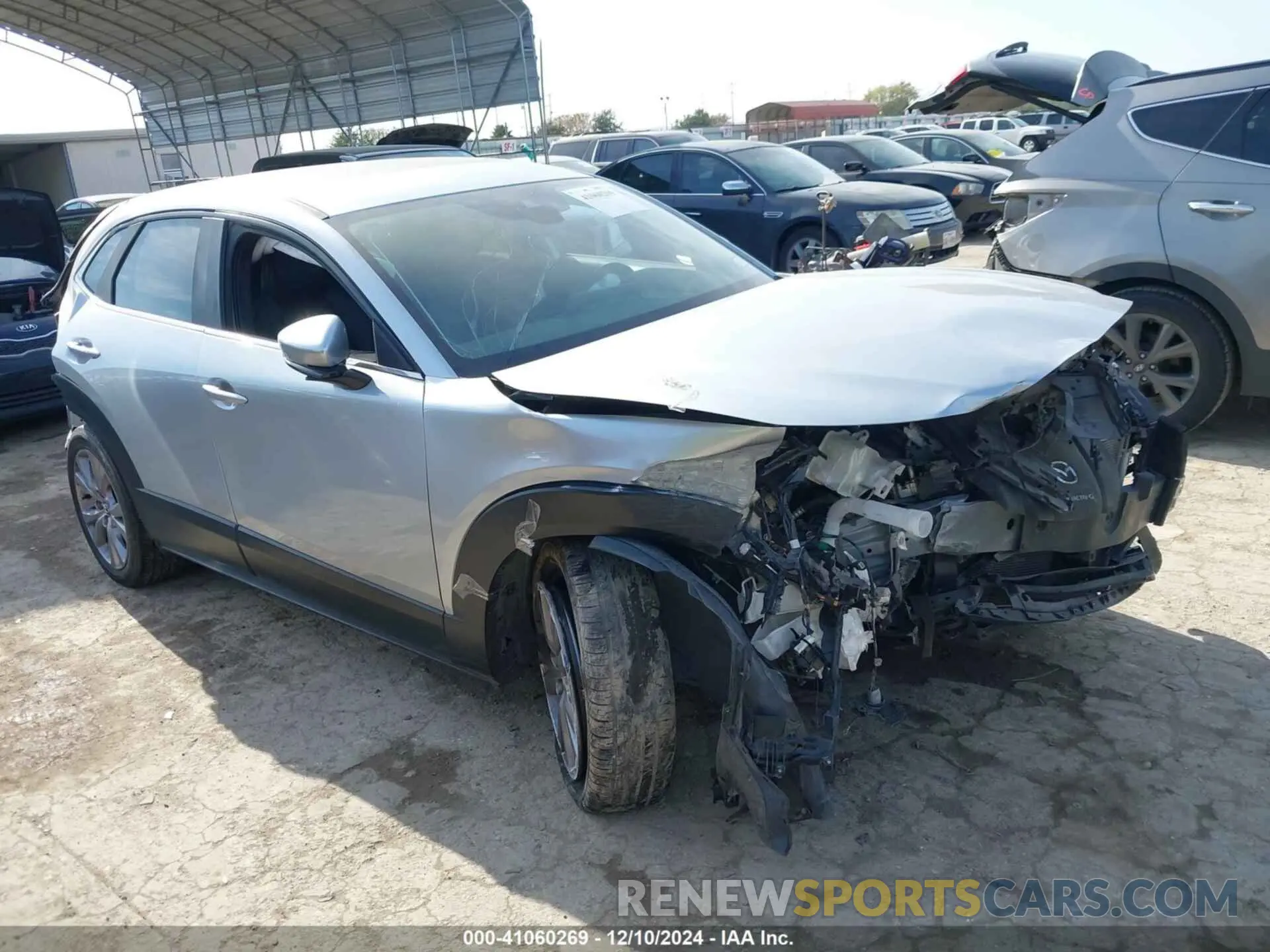 1 fotografías del automóvil dañado 3MVDMABL7MM228386 MAZDA CX-30 2021
