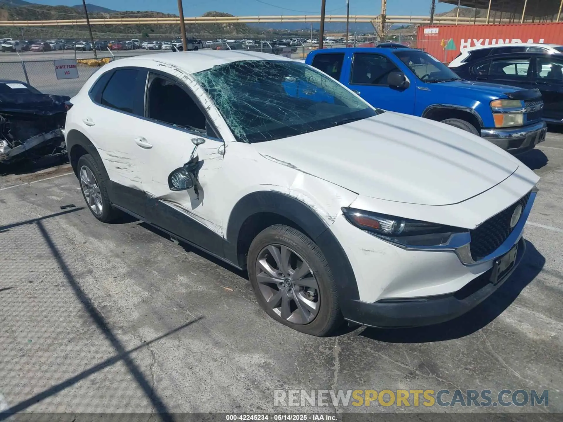 1 fotografías del automóvil dañado 3MVDMABL9MM309437 MAZDA CX-30 2021