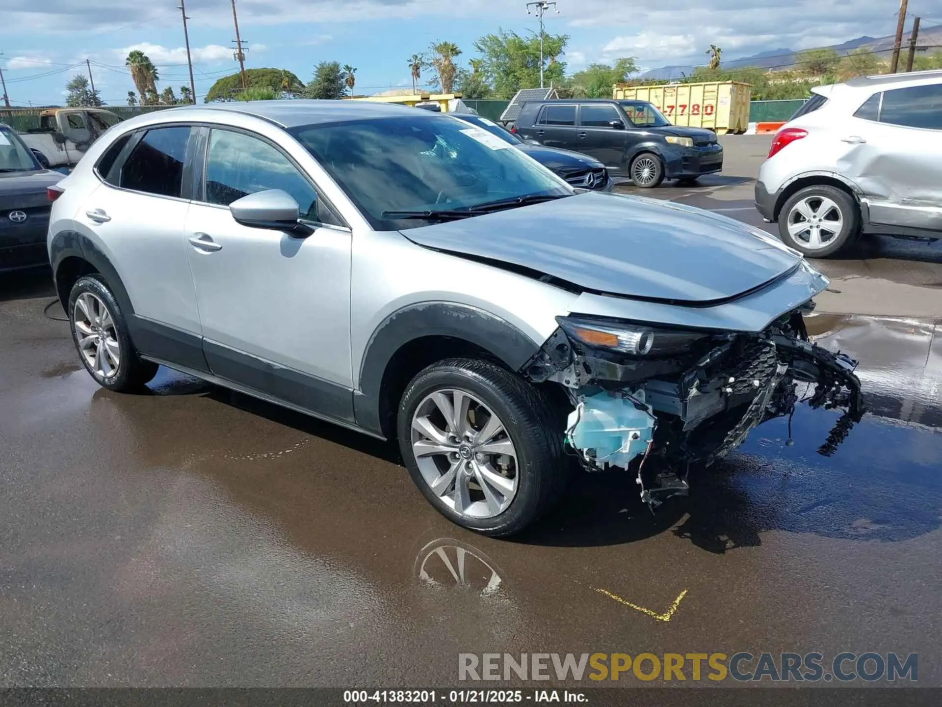 1 fotografías del automóvil dañado 3MVDMABLXMM221559 MAZDA CX-30 2021