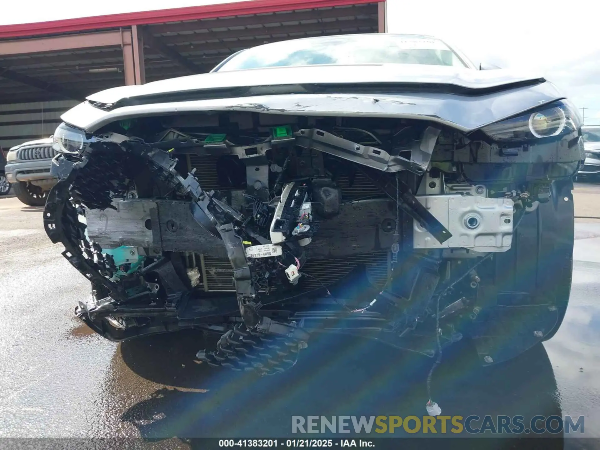 6 fotografías del automóvil dañado 3MVDMABLXMM221559 MAZDA CX-30 2021