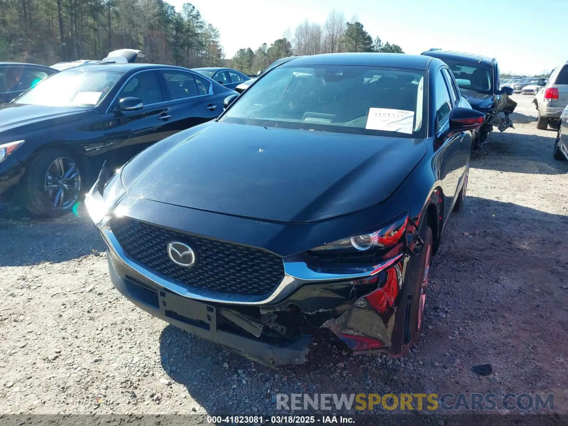 6 fotografías del automóvil dañado 3MVDMABLXMM254691 MAZDA CX-30 2021
